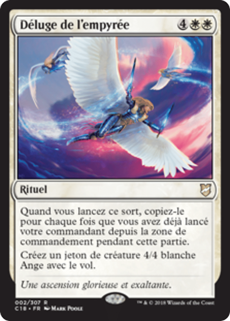 Déluge de l'empyrée — Commander 2018 — Magic: The Gathering