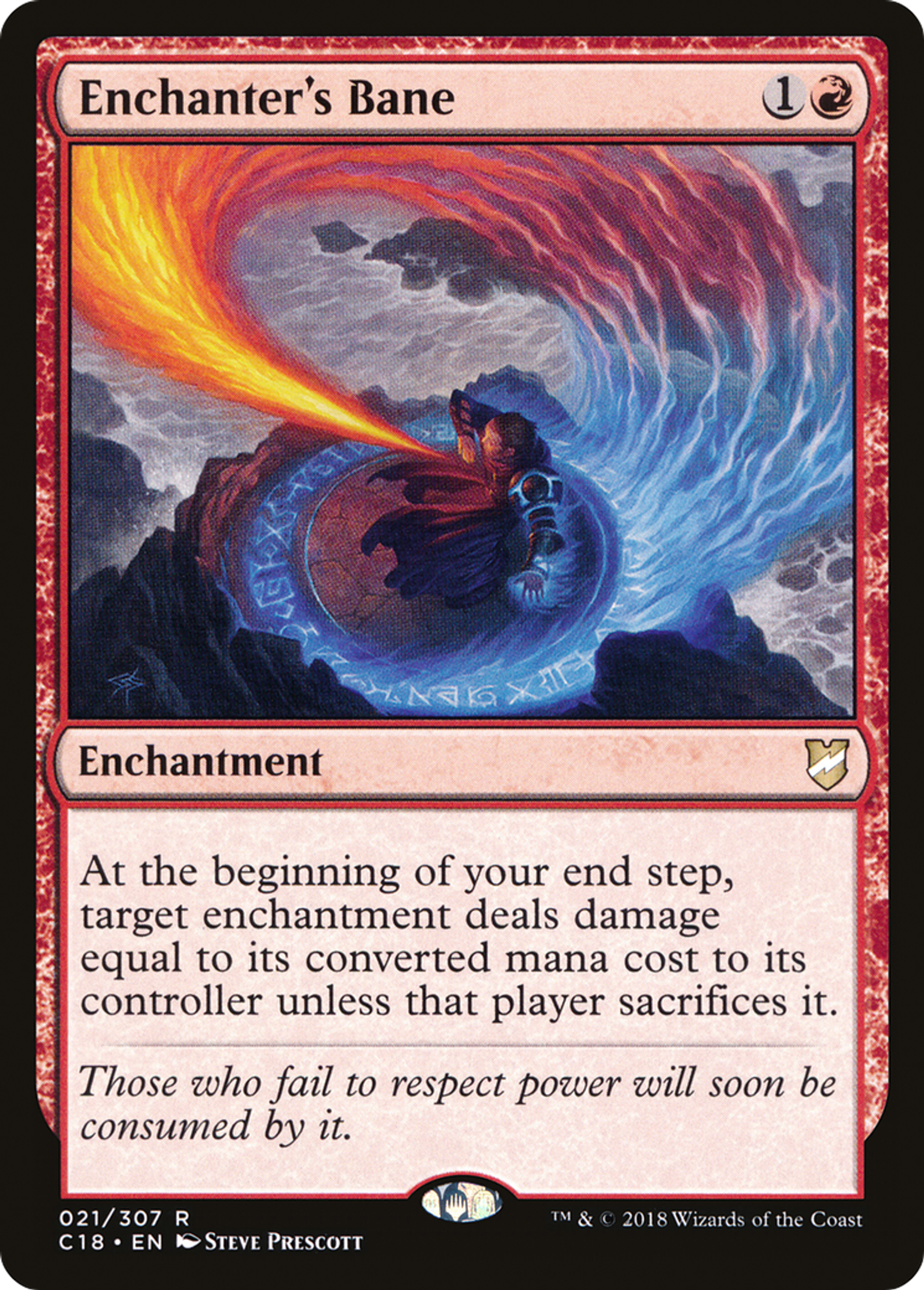 Fléau de l'enchanteur — Commander 2018 — Magic: The Gathering