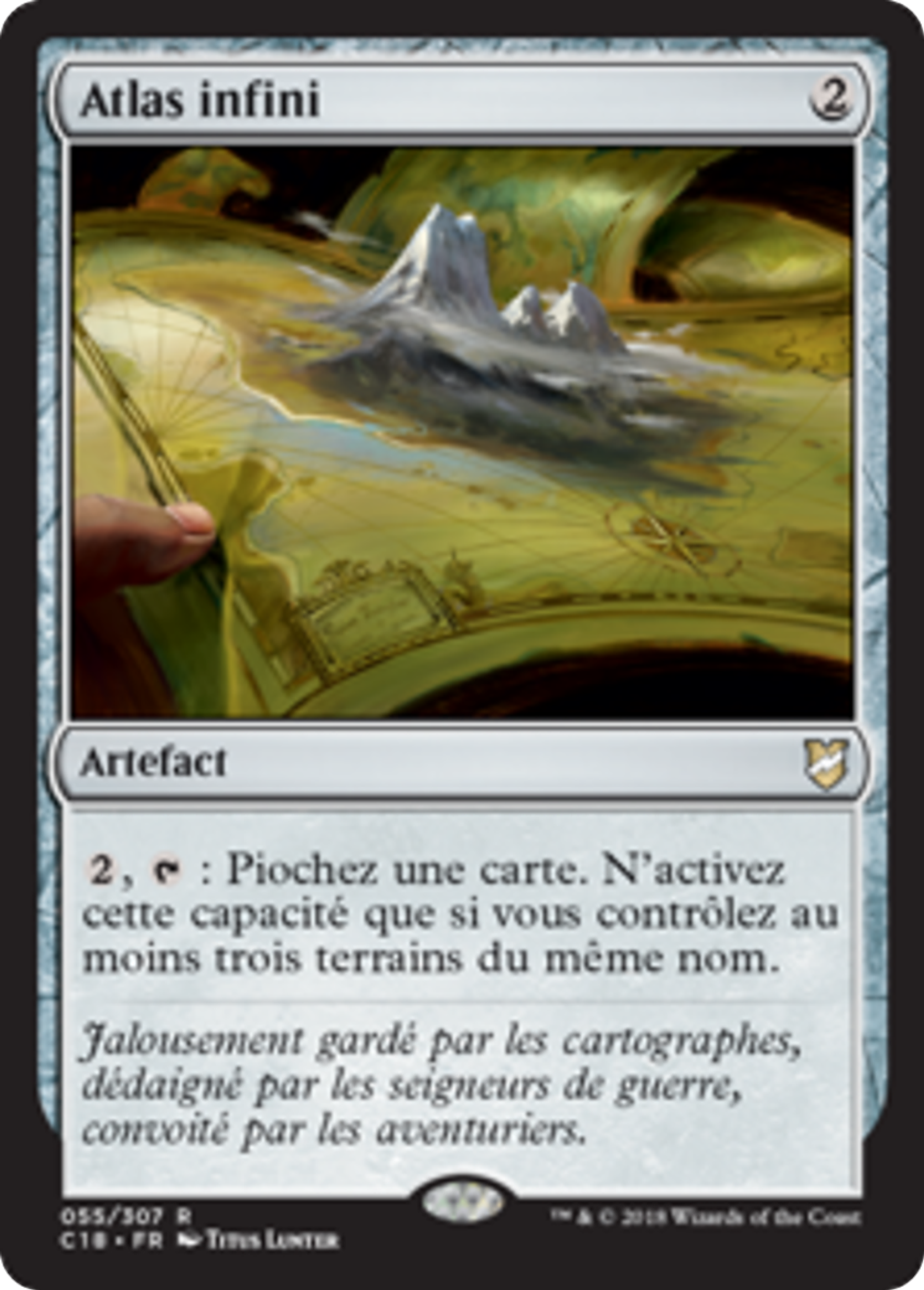 Atlas infini — Commander 2018 — Magic: The Gathering