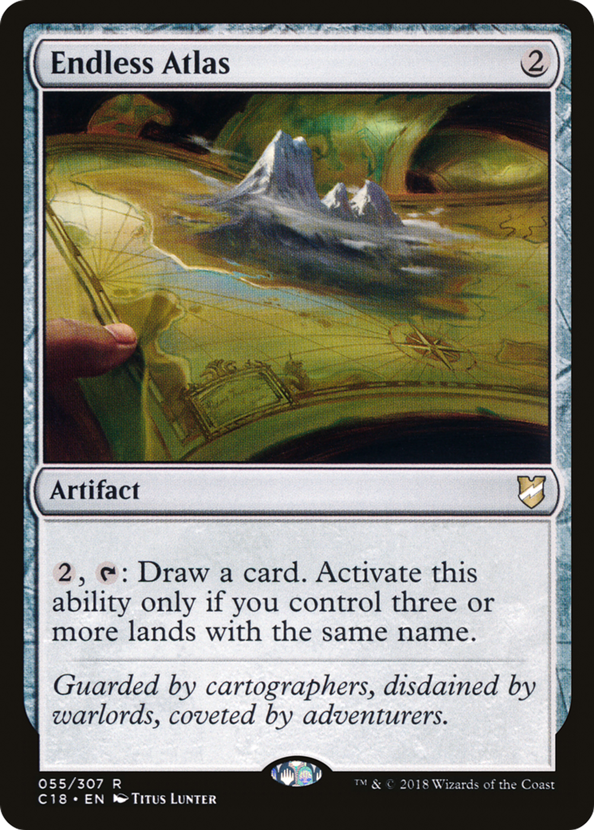 Endless Atlas — Commander 2018 — Magic: The Gathering