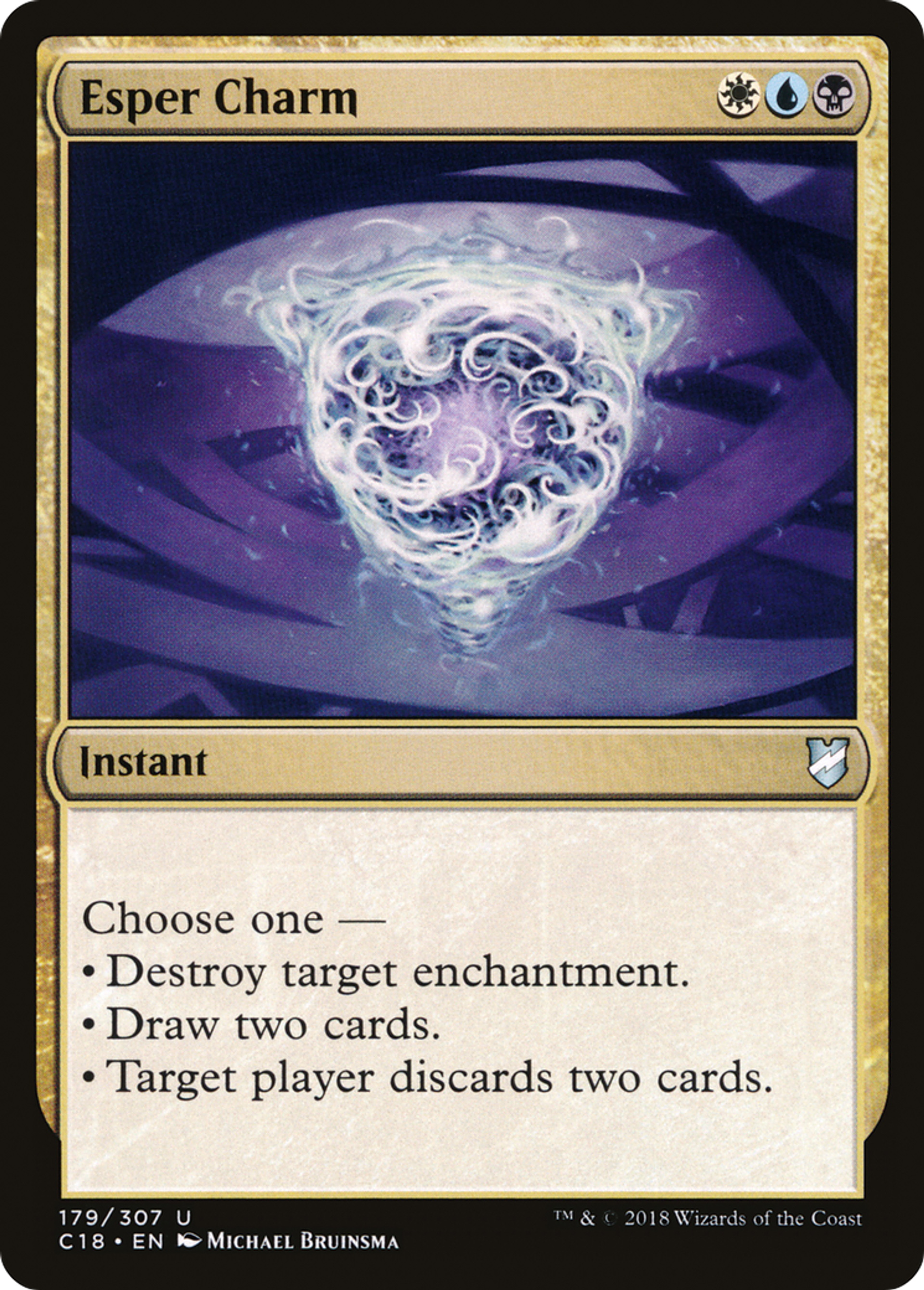 Esper Charm — Commander 2018 — Magic: The Gathering