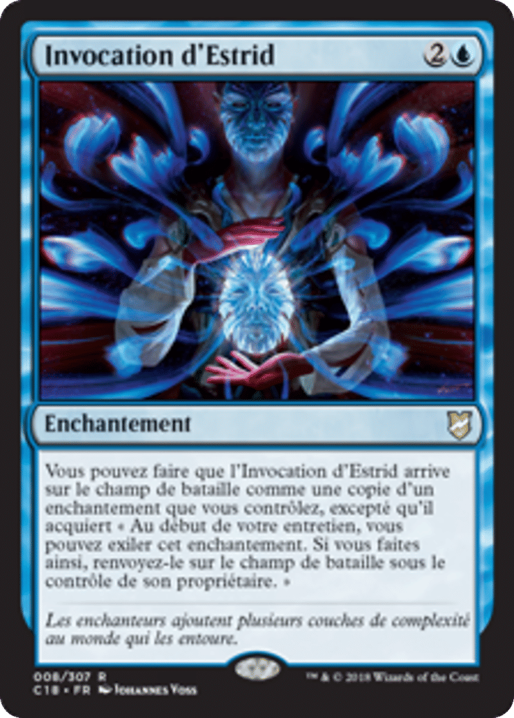 Invocation d'Estrid — Commander 2018 — Magic: The Gathering