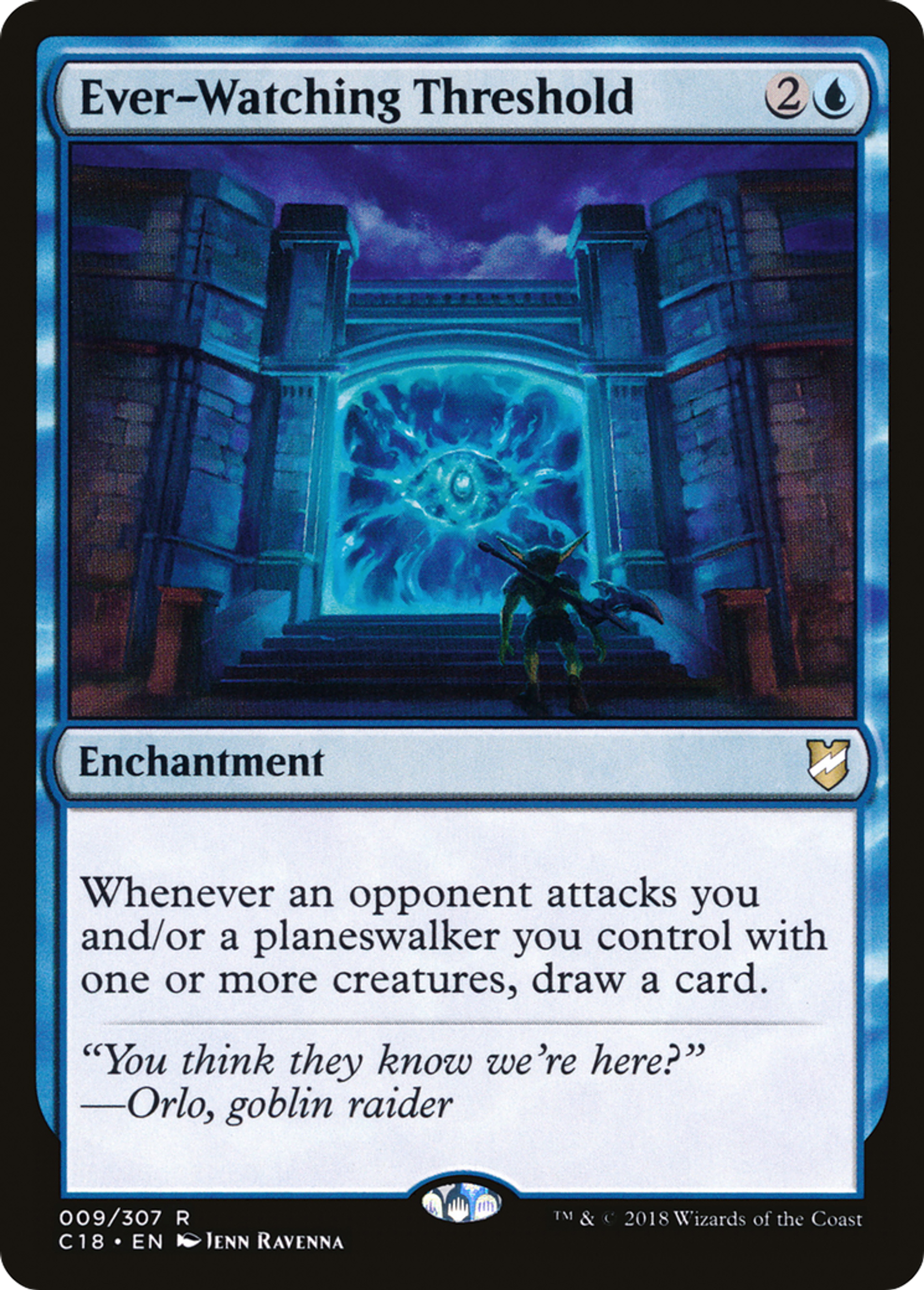 Ever-Watching Threshold — Commander 2018 — Magic: The Gathering