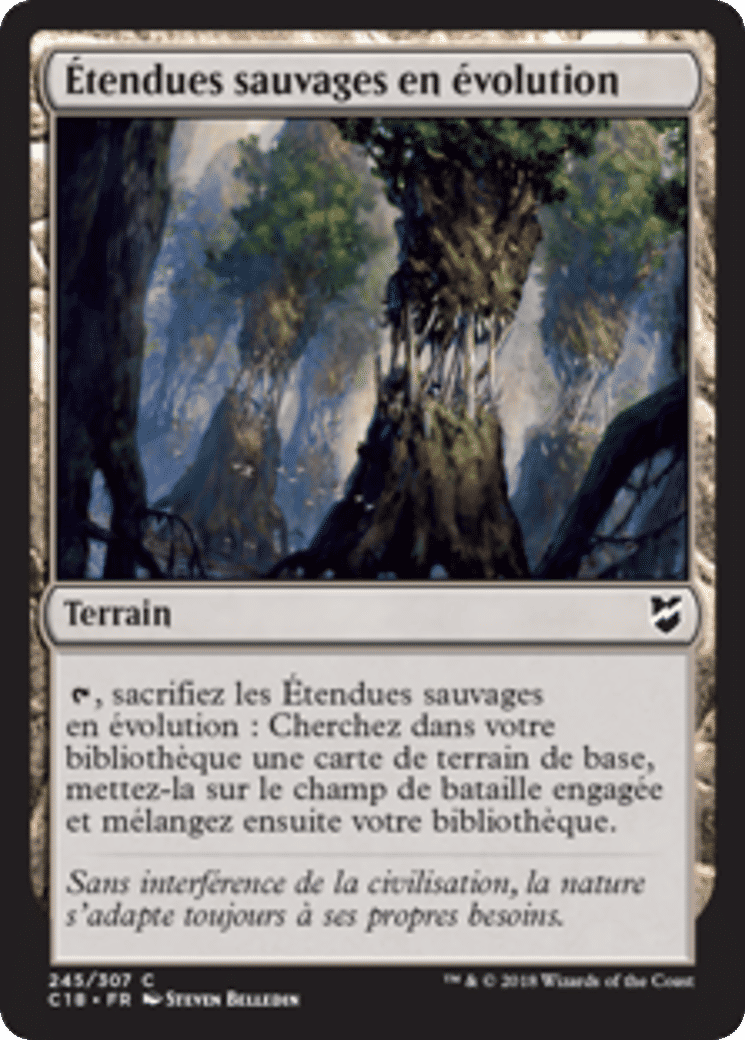 Étendues sauvages en évolution — Commander 2018 — Magic: The Gathering