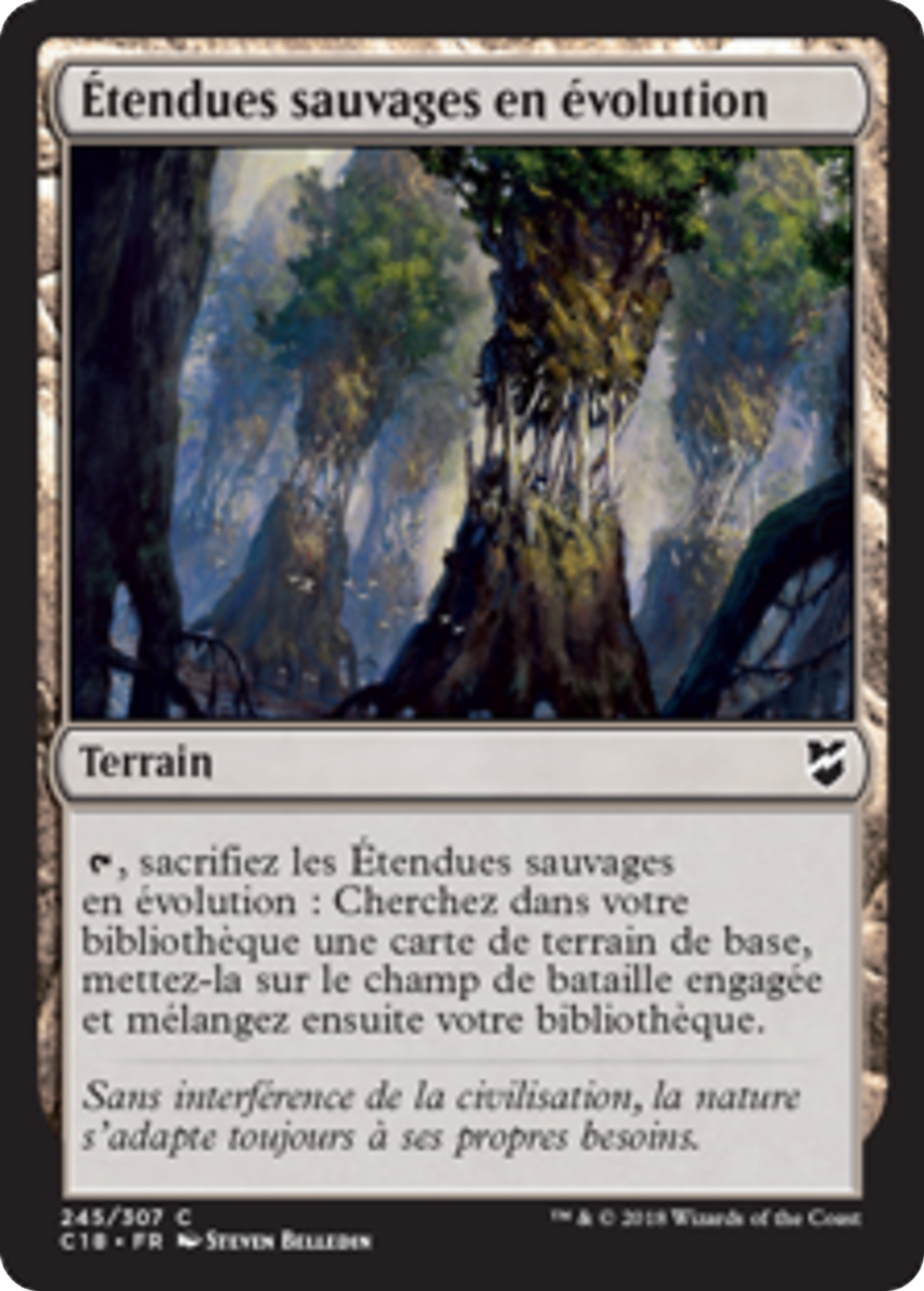 Étendues sauvages en évolution — Commander 2018 — Magic: The Gathering