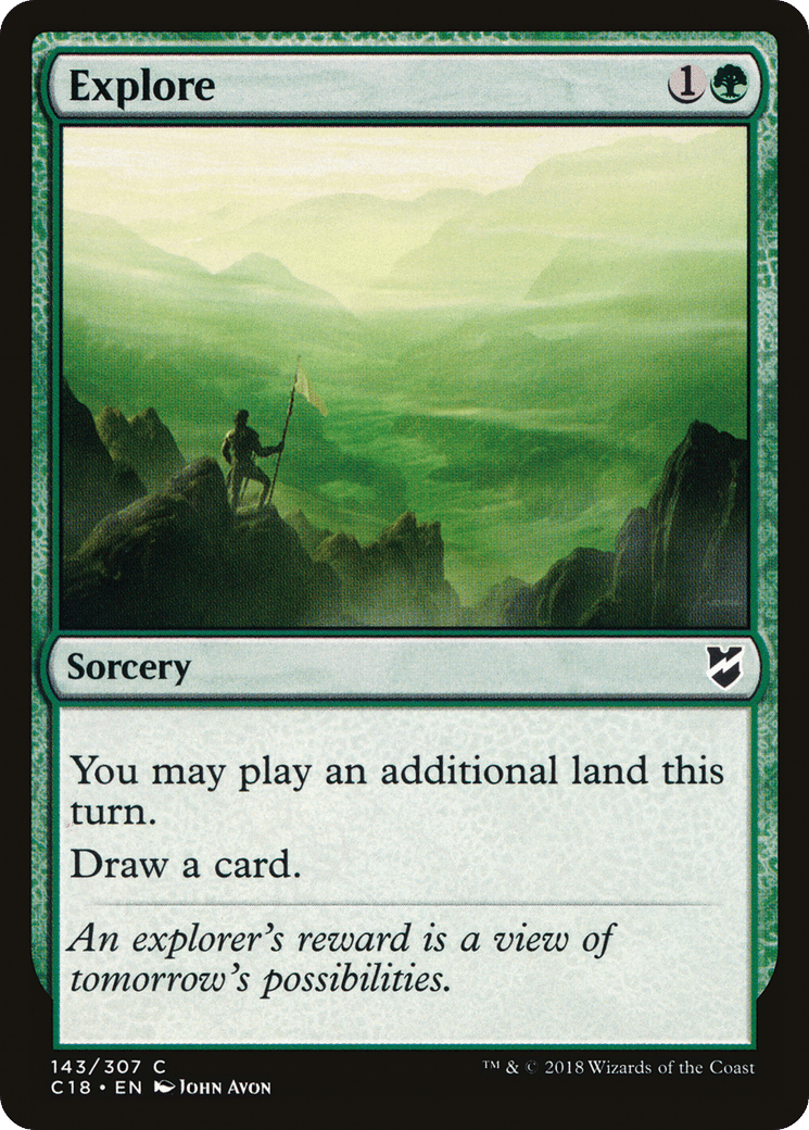 Explore — Commander 2018 — Magic: The Gathering