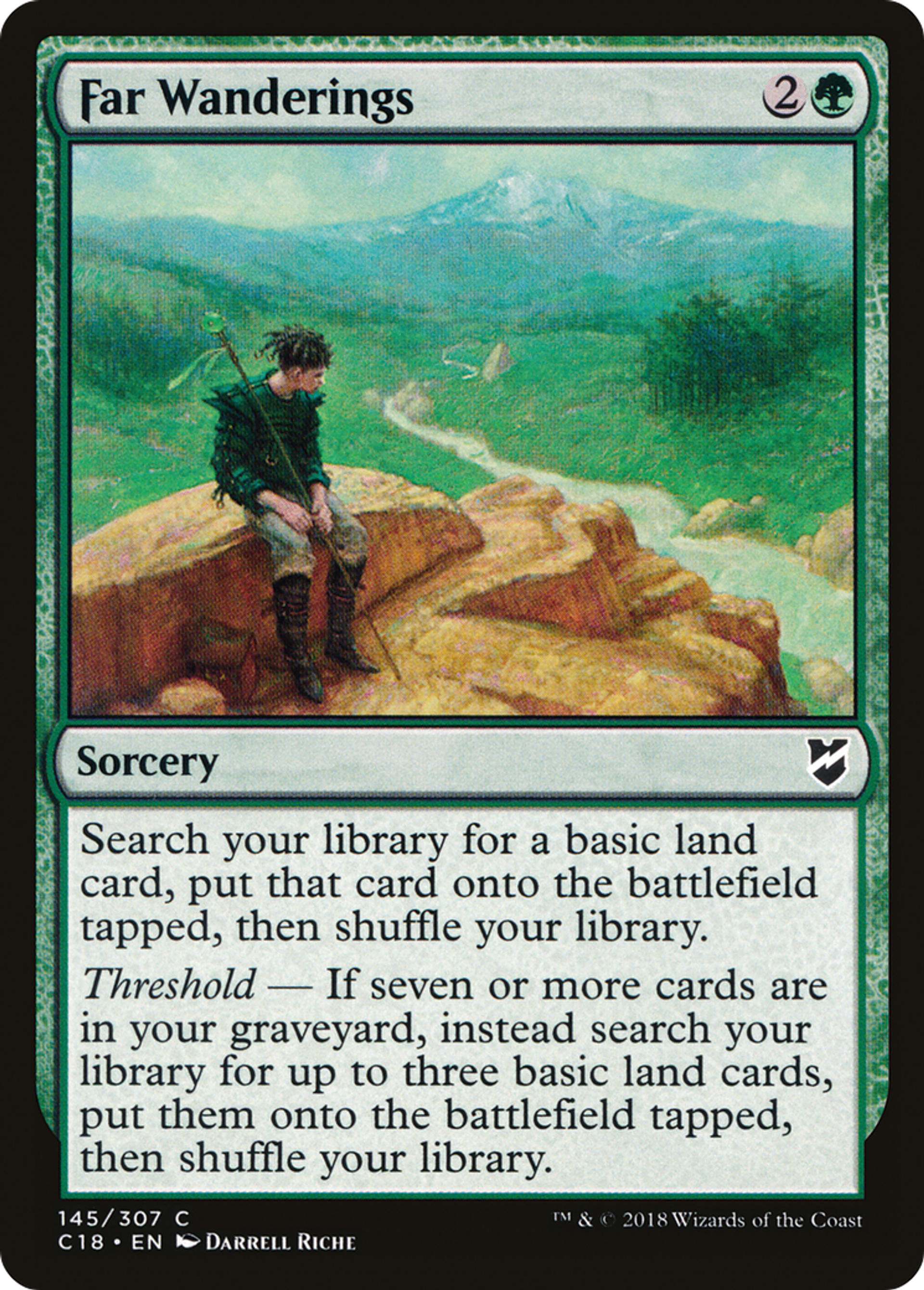 Far Wanderings — Commander 2018 — Magic: The Gathering