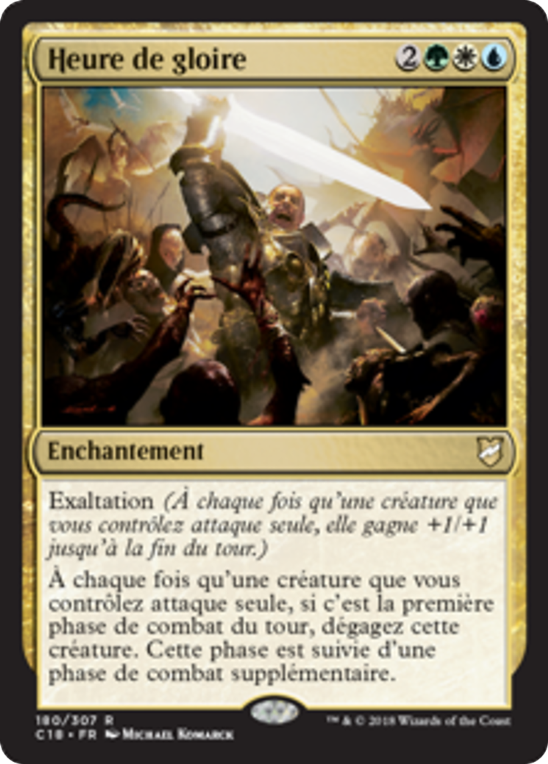 Heure de gloire — Commander 2018 — Magic: The Gathering