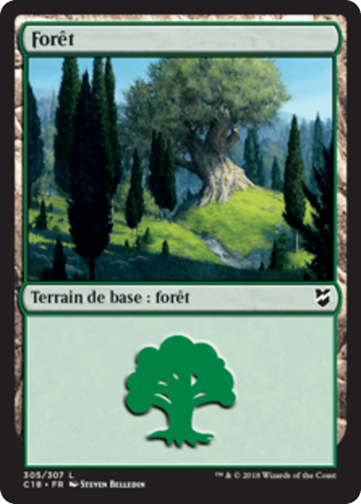 Forêt — Commander 2018 — Magic: The Gathering