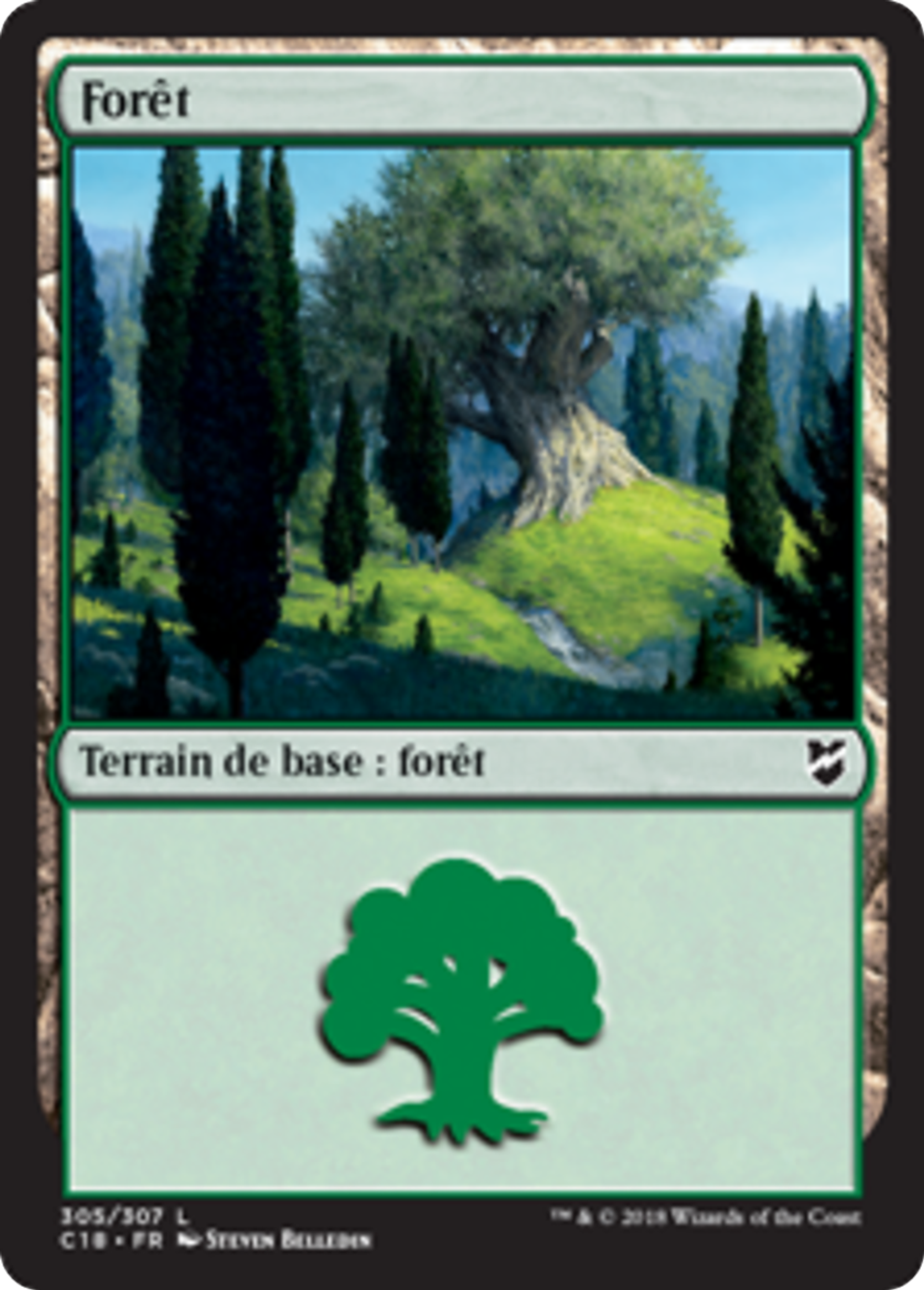 Forêt — Commander 2018 — Magic: The Gathering