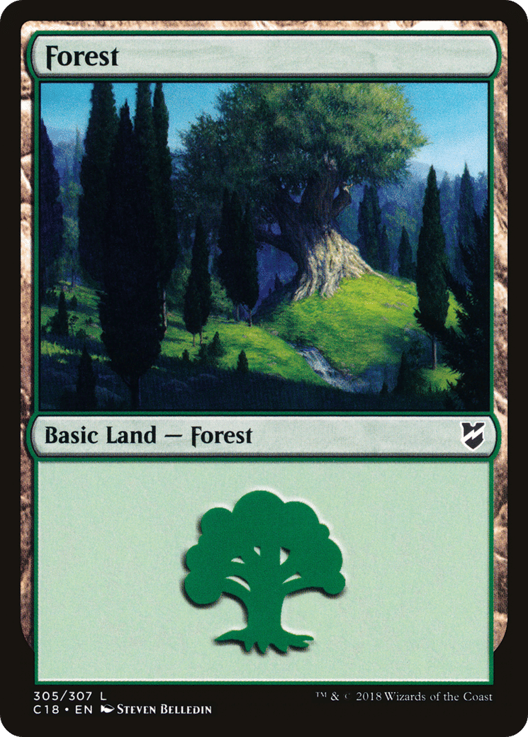 Forest — Commander 2018 — Magic: The Gathering
