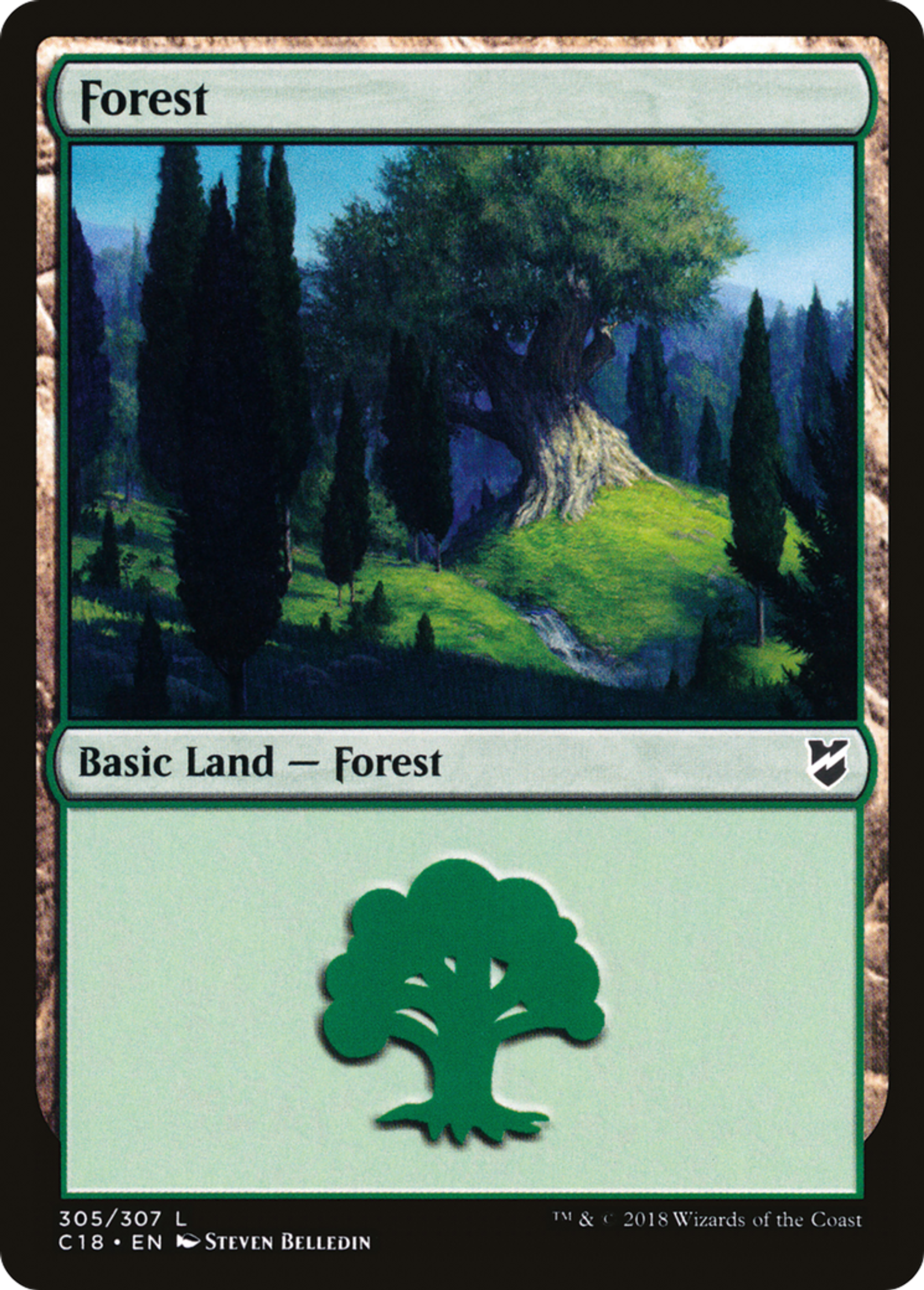 Forest — Commander 2018 — Magic: The Gathering