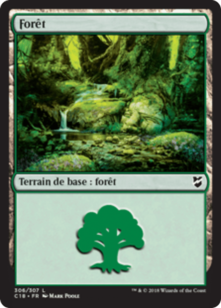 Forêt — Commander 2018 — Magic: The Gathering