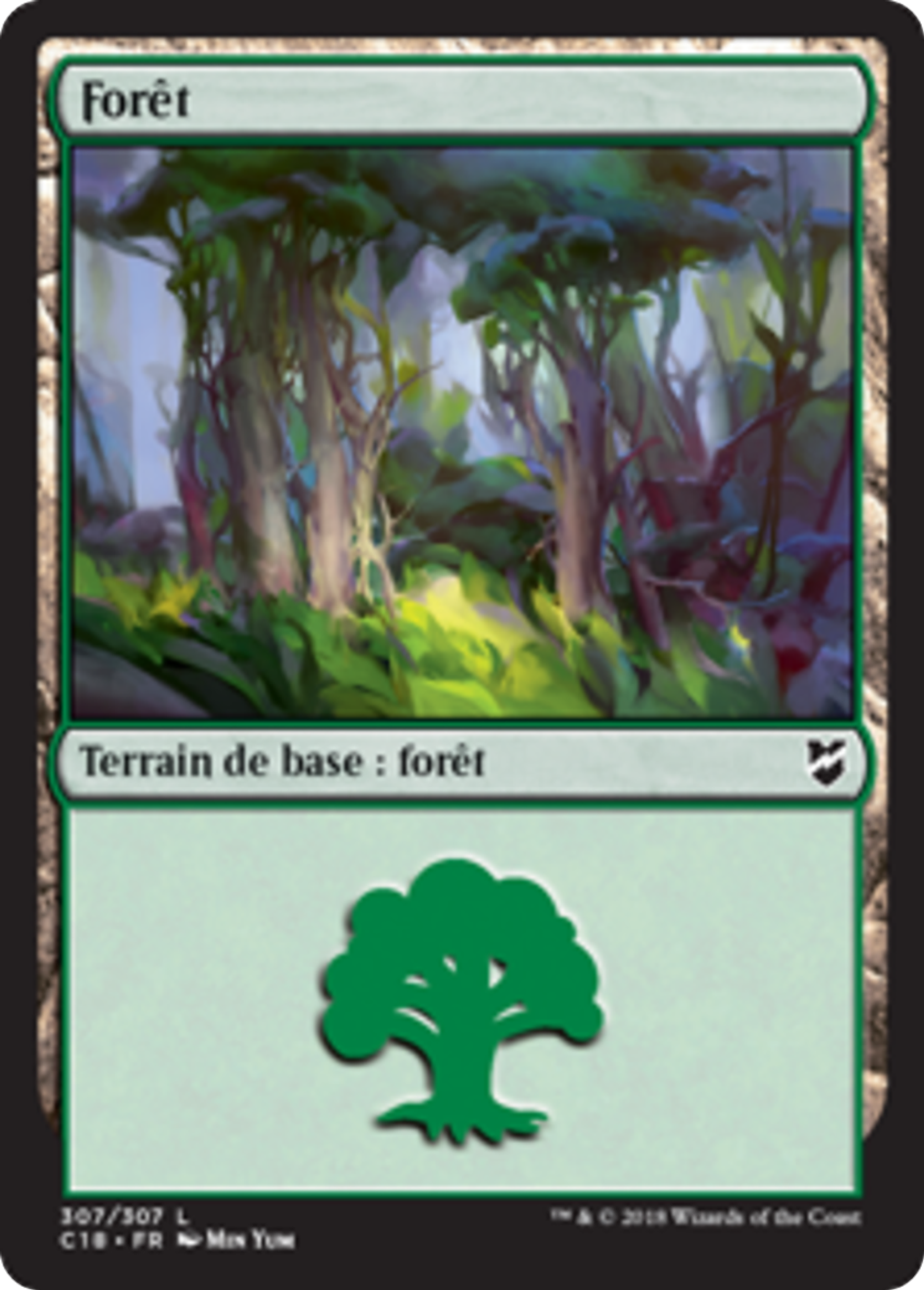 Forêt — Commander 2018 — Magic: The Gathering
