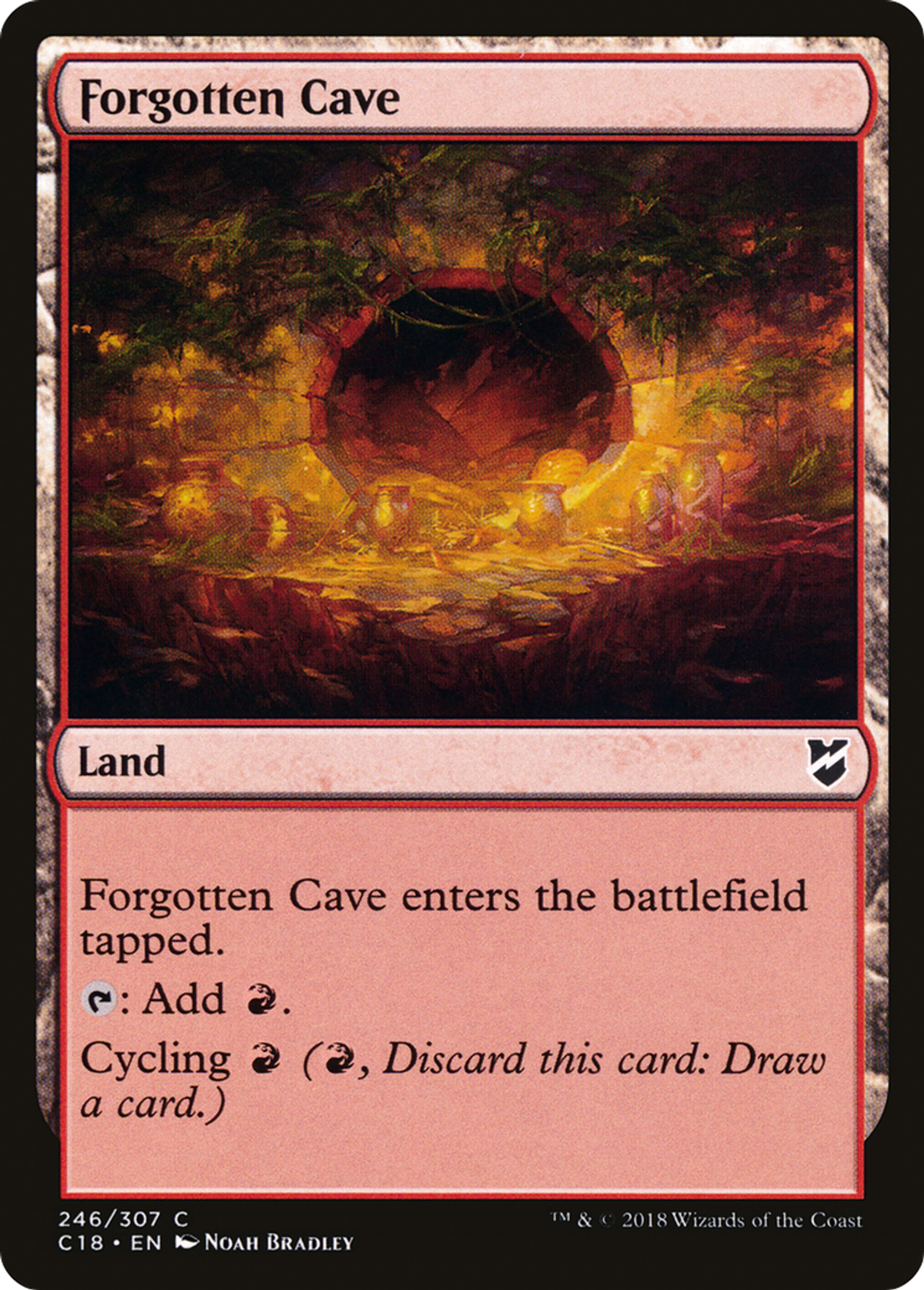 Forgotten Cave — Commander 2018 — Magic: The Gathering