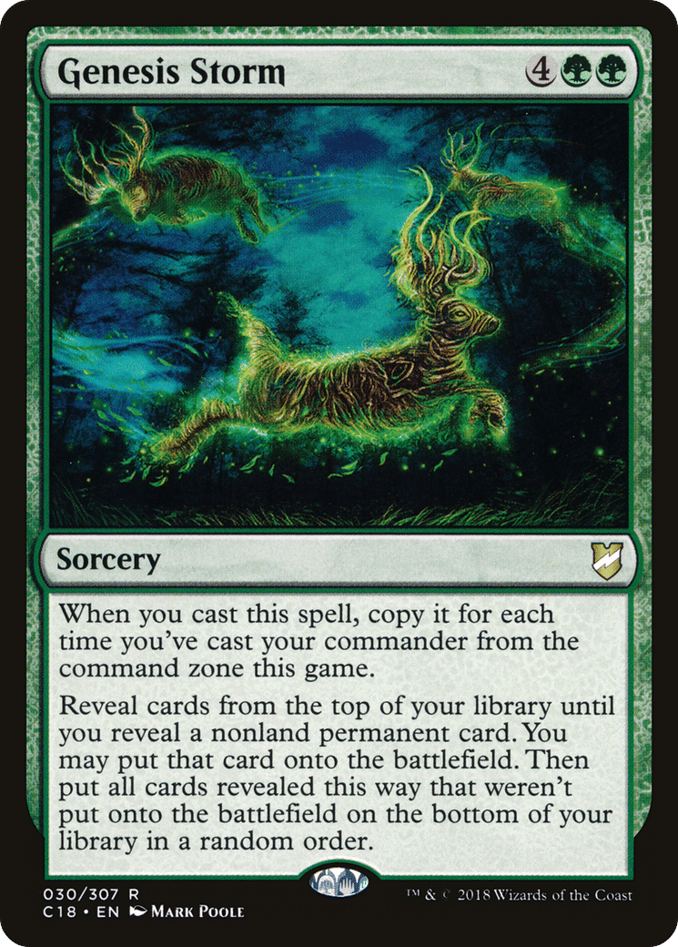 Déluge de genèse — Commander 2018 — Magic: The Gathering