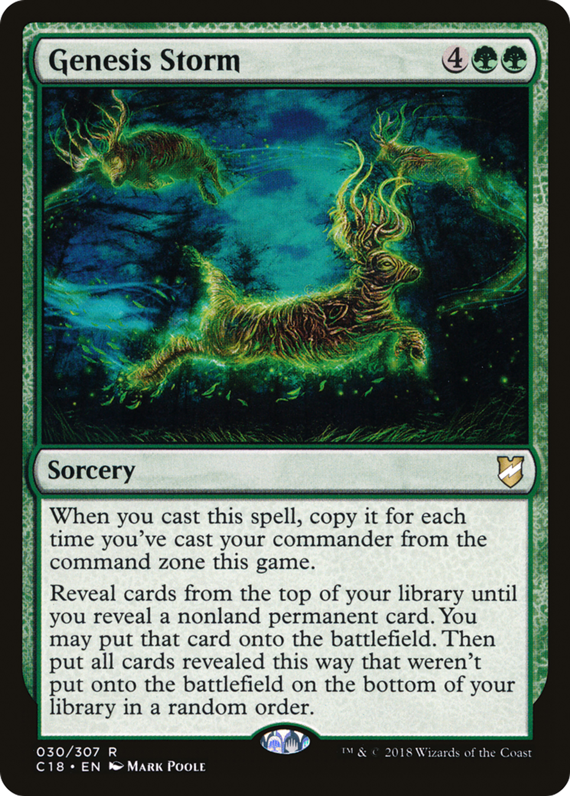 Genesis Storm — Commander 2018 — Magic: The Gathering
