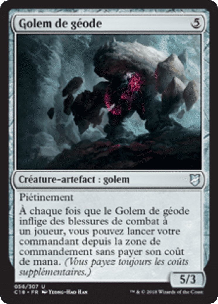 Golem de géode — Commander 2018 — Magic: The Gathering