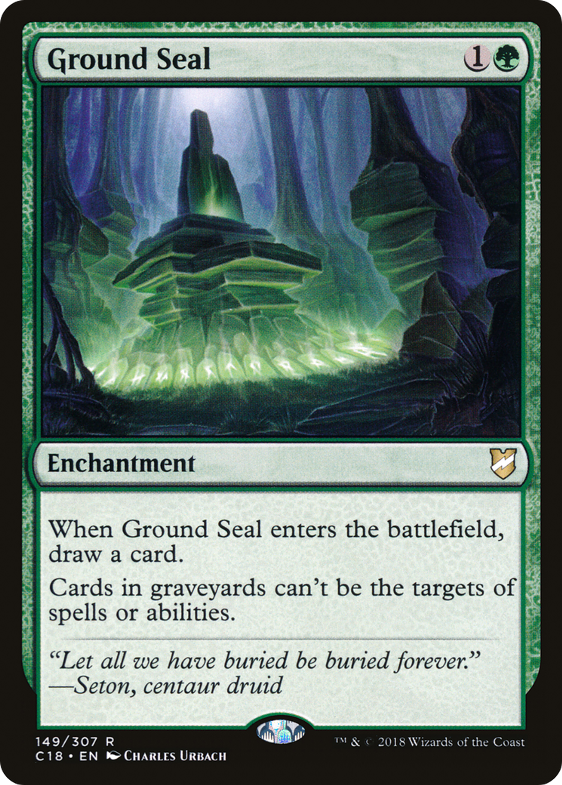 Ground Seal — Commander 2018 — Magic: The Gathering