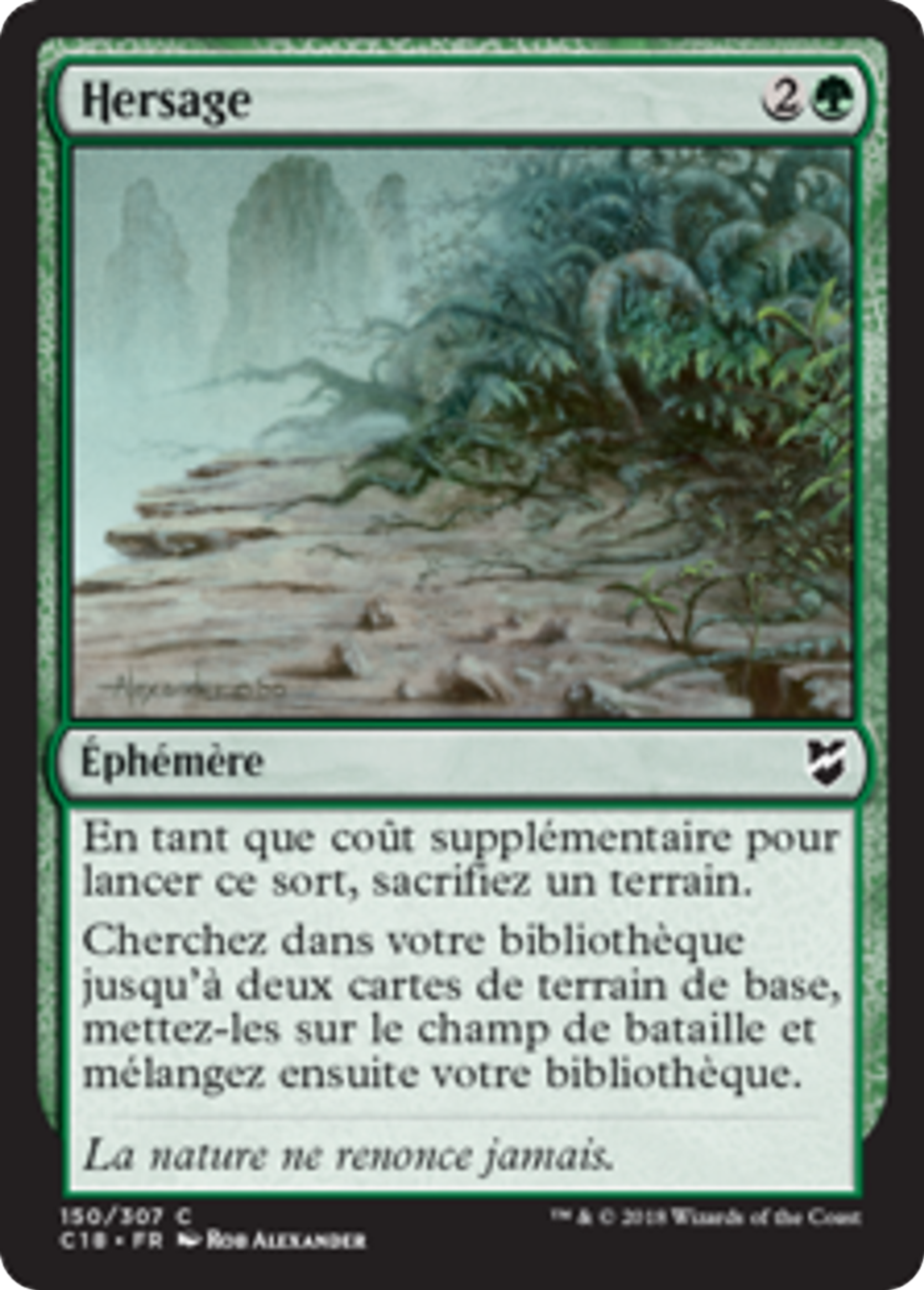 Hersage — Commander 2018 — Magic: The Gathering