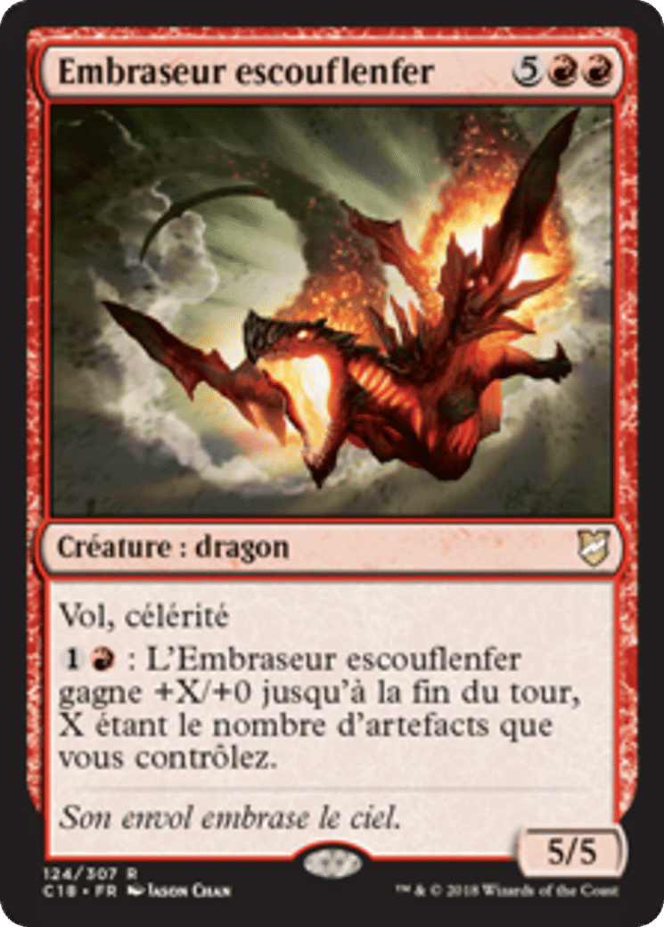 Embraseur escouflenfer — Commander 2018 — Magic: The Gathering