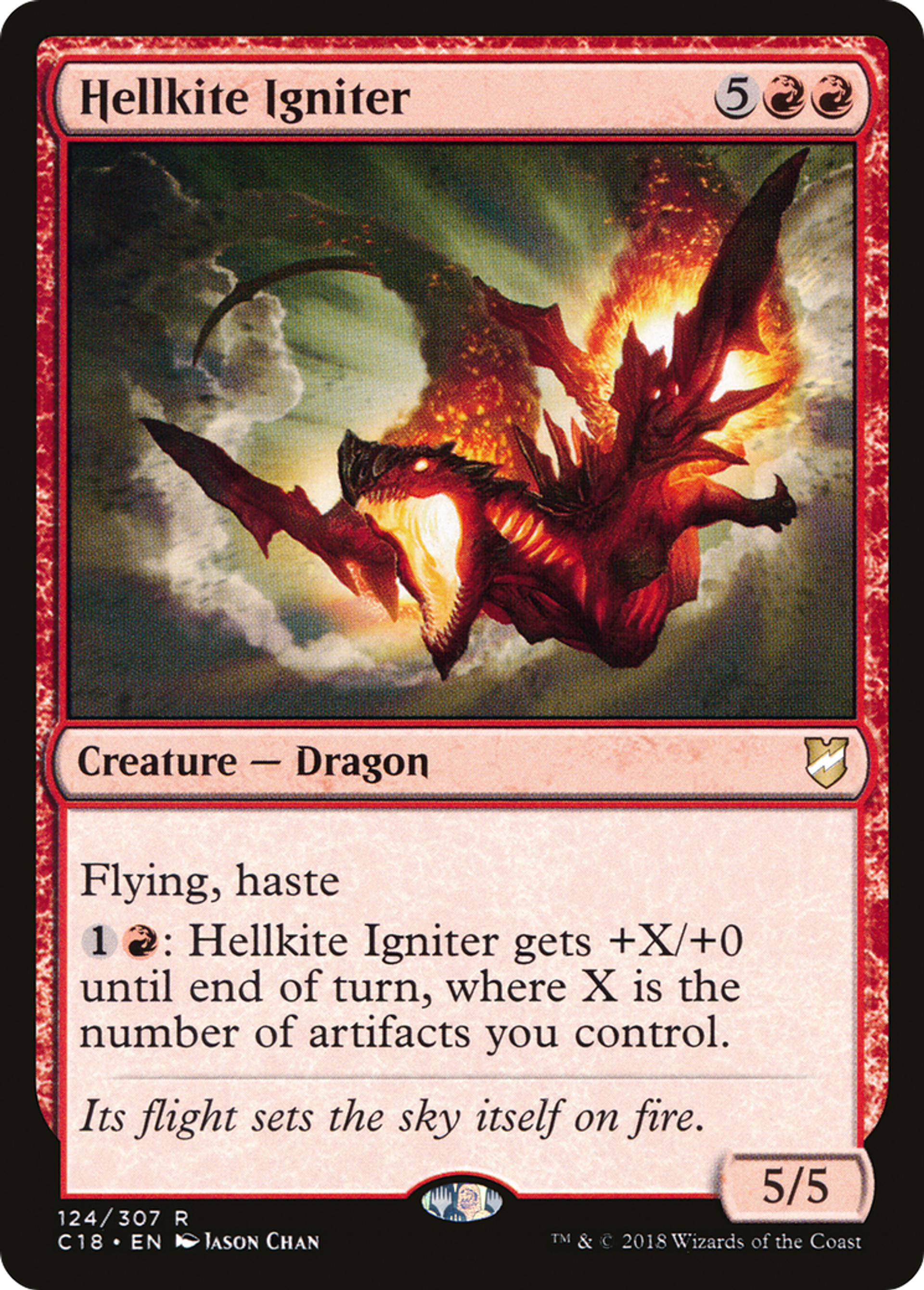 Hellkite Igniter — Commander 2018 — Magic: The Gathering