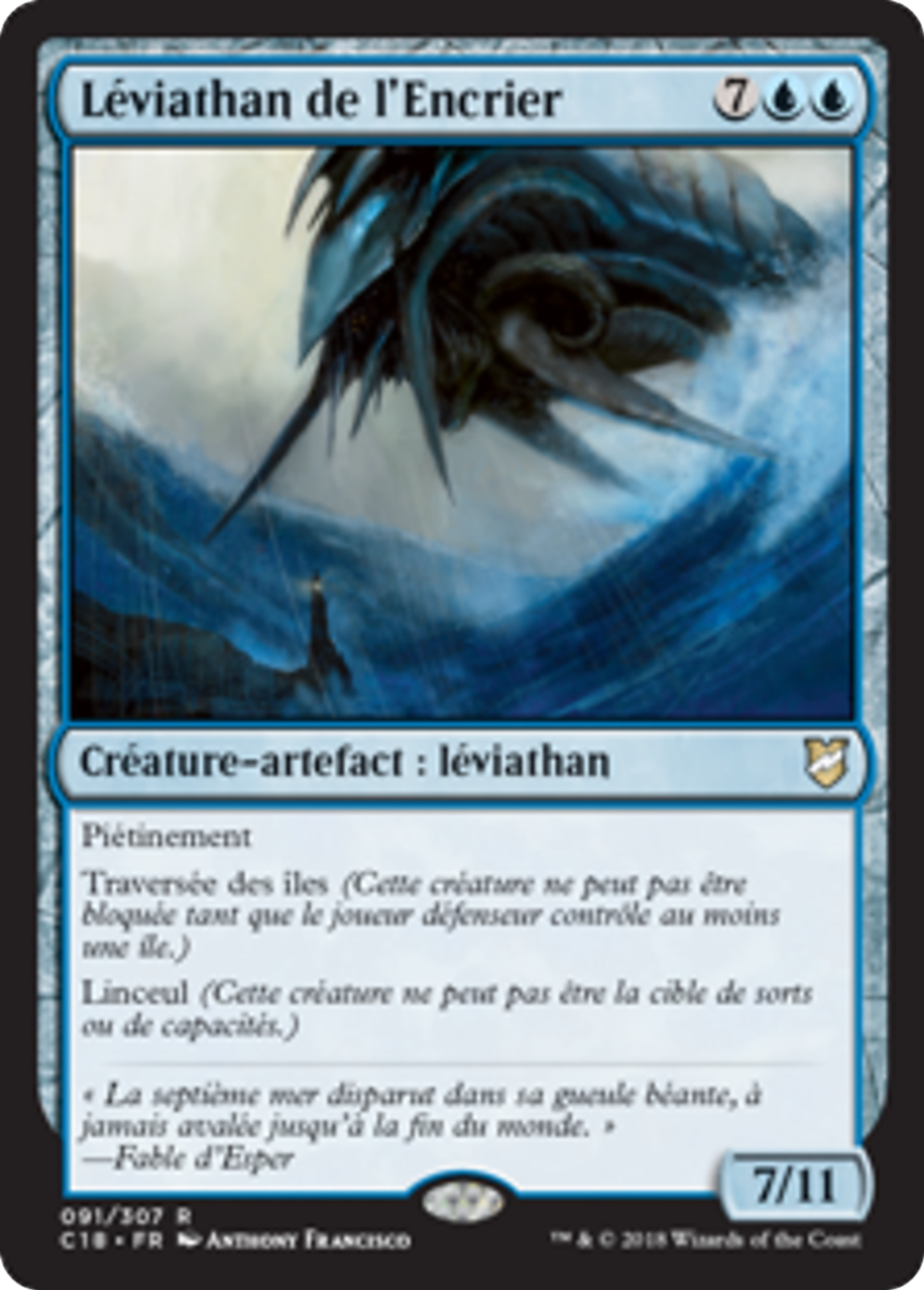 Léviathan de l'Encrier — Commander 2018 — Magic: The Gathering
