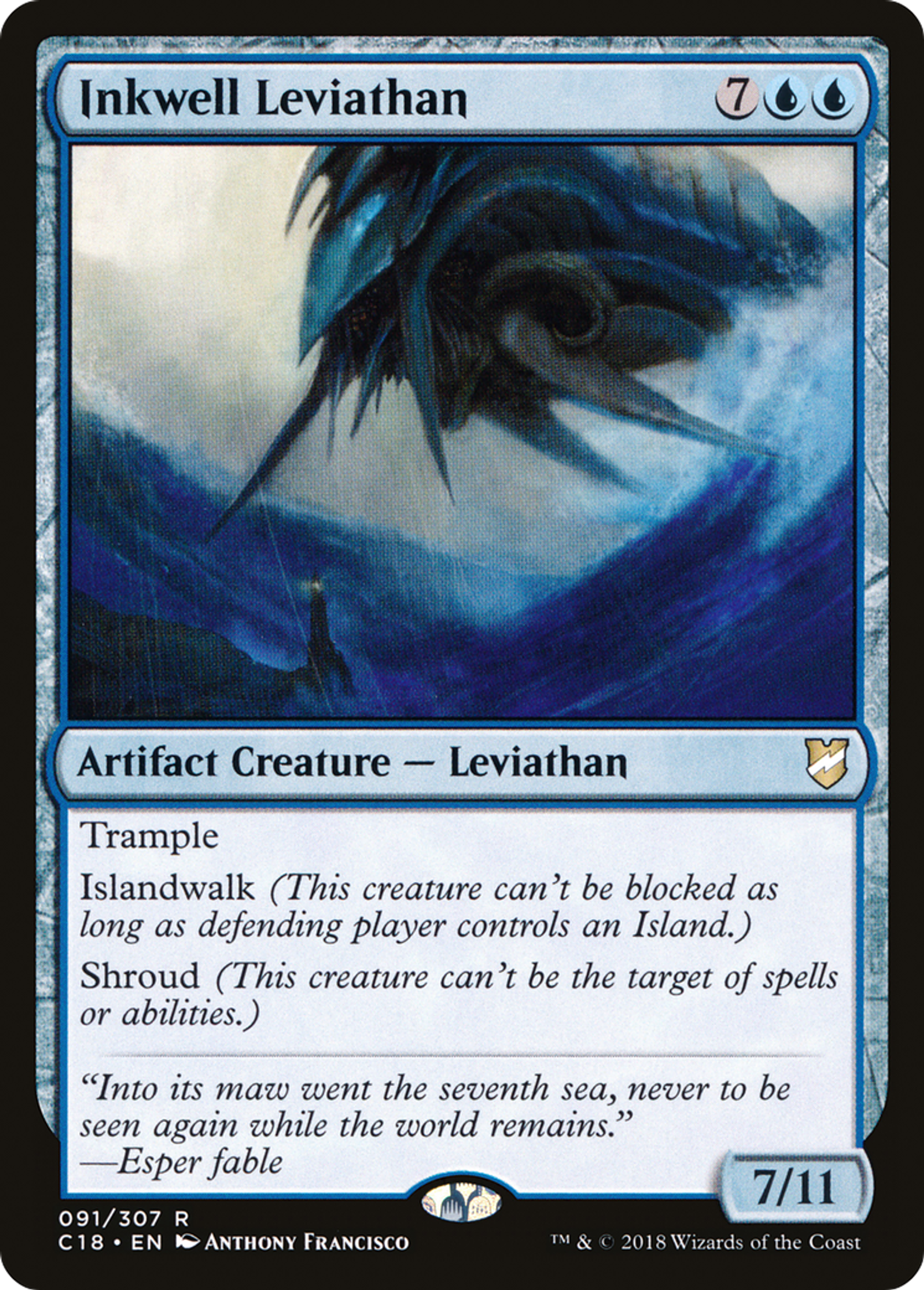 Inkwell Leviathan — Commander 2018 — Magic: The Gathering