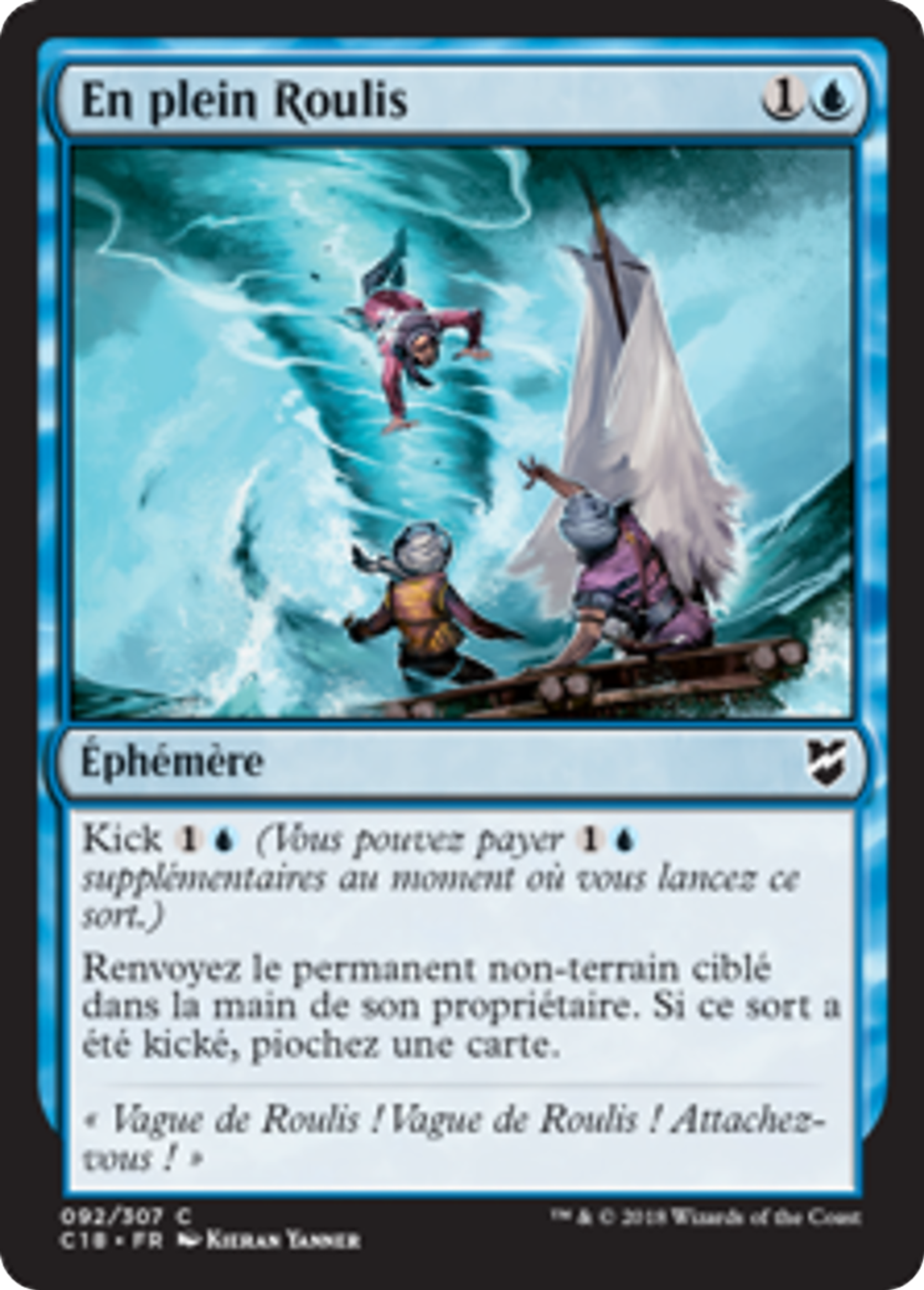 En plein Roulis — Commander 2018 — Magic: The Gathering