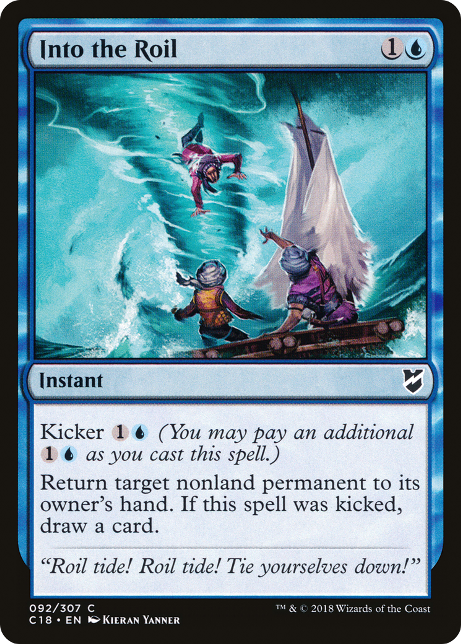 Into the Roil — Commander 2018 — Magic: The Gathering