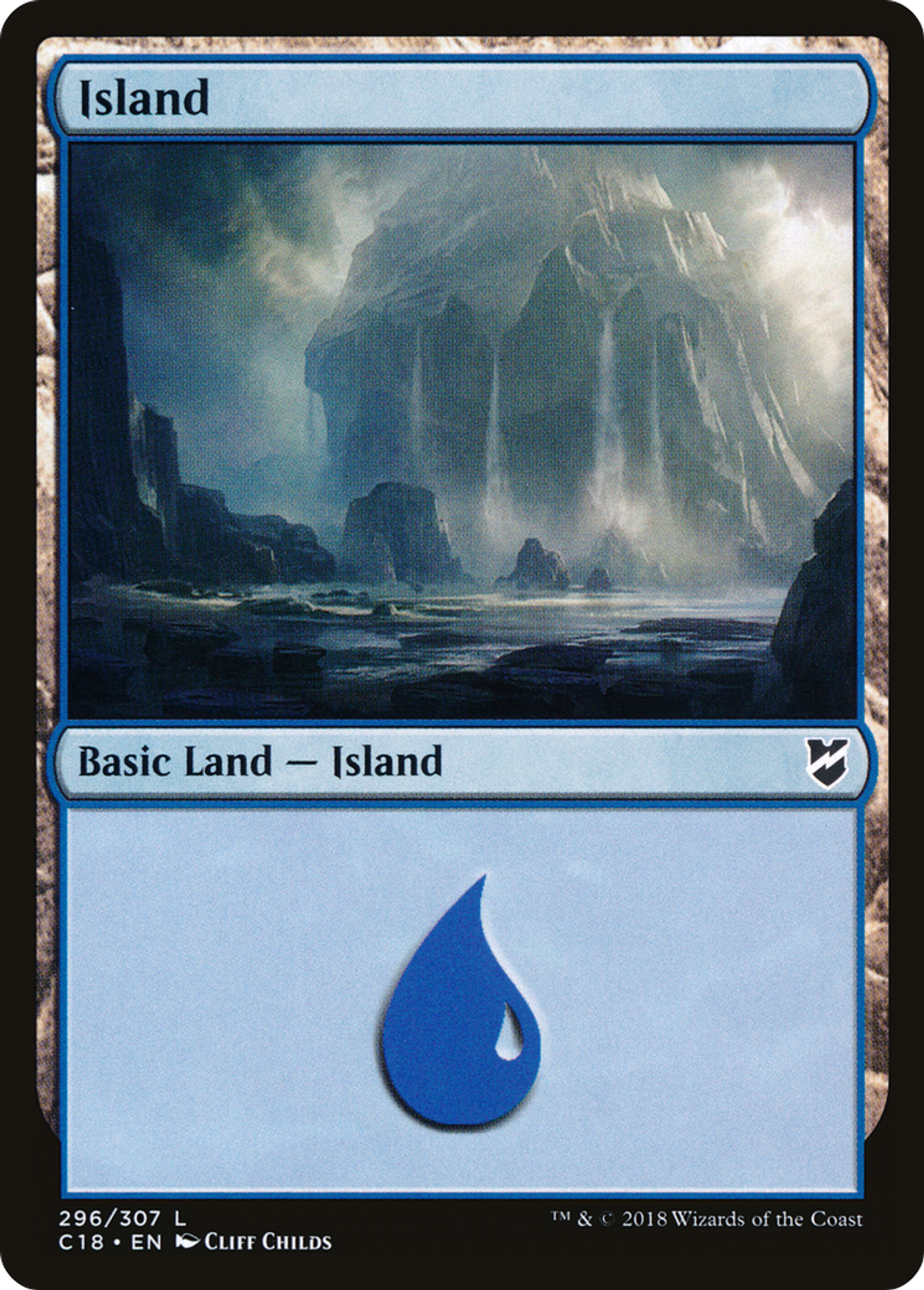 Island — Commander 2018 — Magic: The Gathering