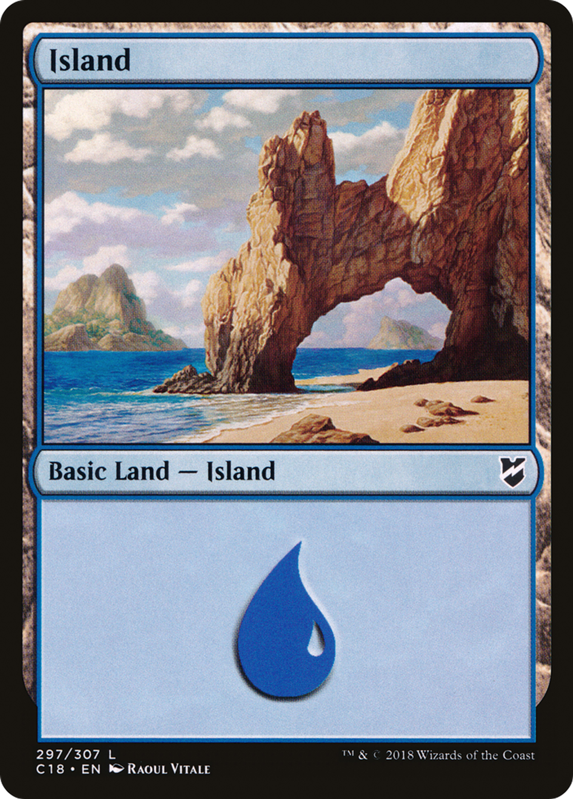 Island — Commander 2018 — Magic: The Gathering