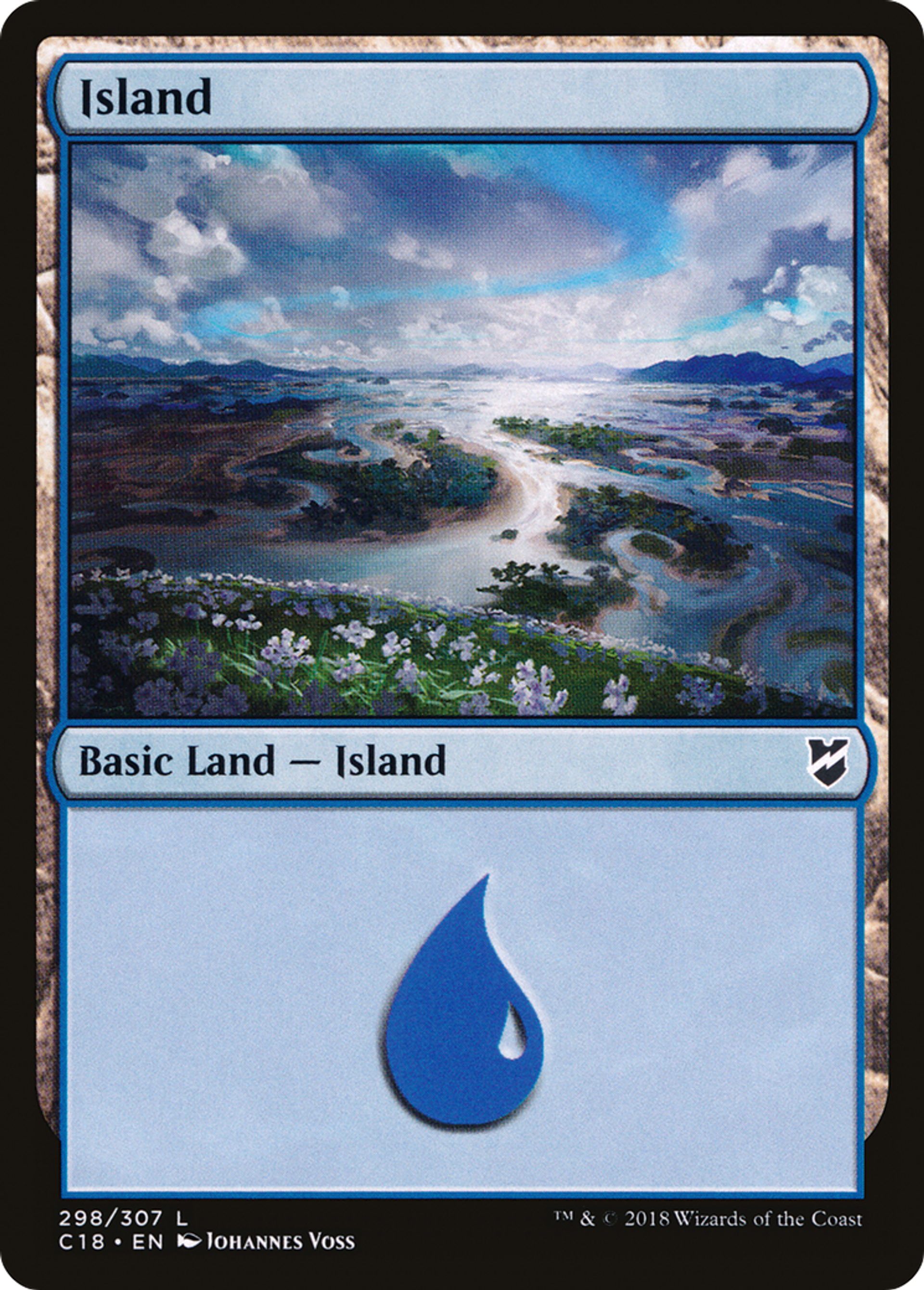 Island — Commander 2018 — Magic: The Gathering