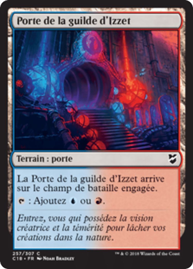 Porte de la guilde d'Izzet — Commander 2018 — Magic: The Gathering