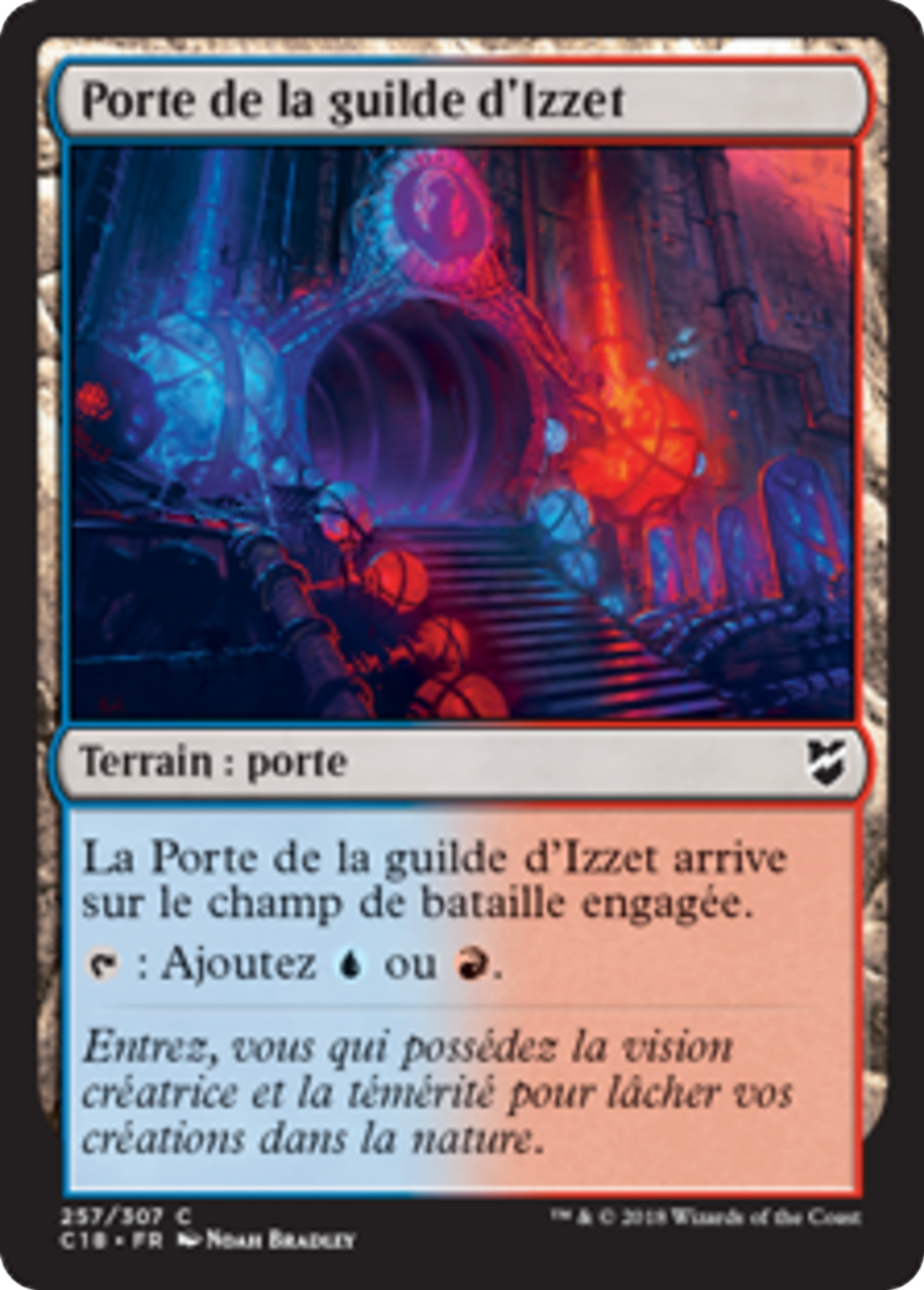 Porte de la guilde d'Izzet — Commander 2018 — Magic: The Gathering
