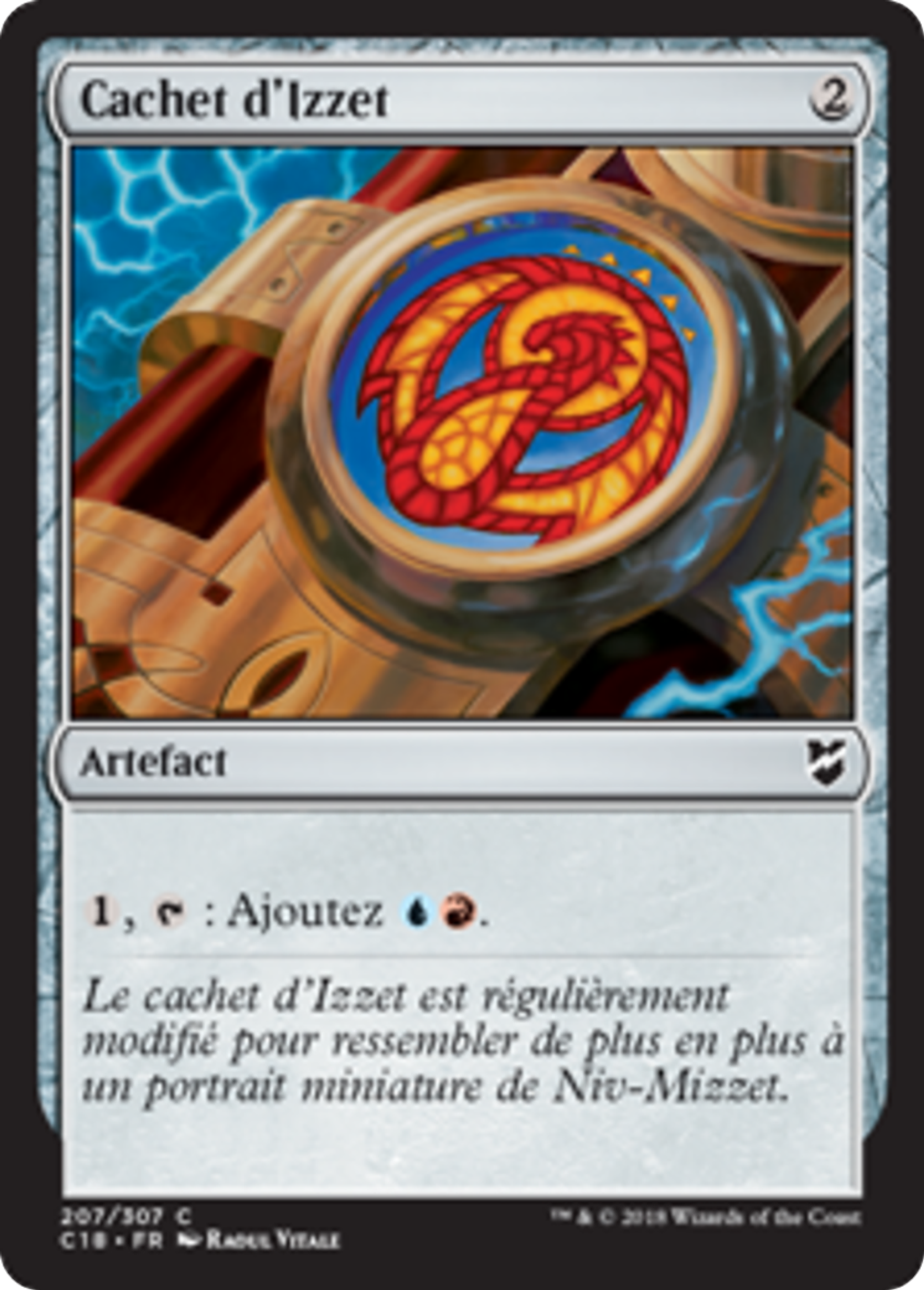Cachet d'Izzet — Commander 2018 — Magic: The Gathering