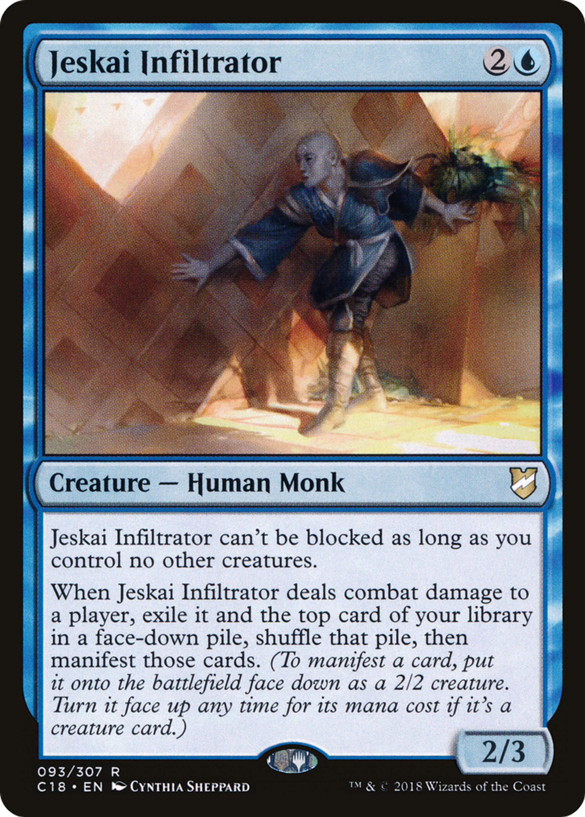 Jeskai Infiltrator — Commander 2018 — Magic: The Gathering