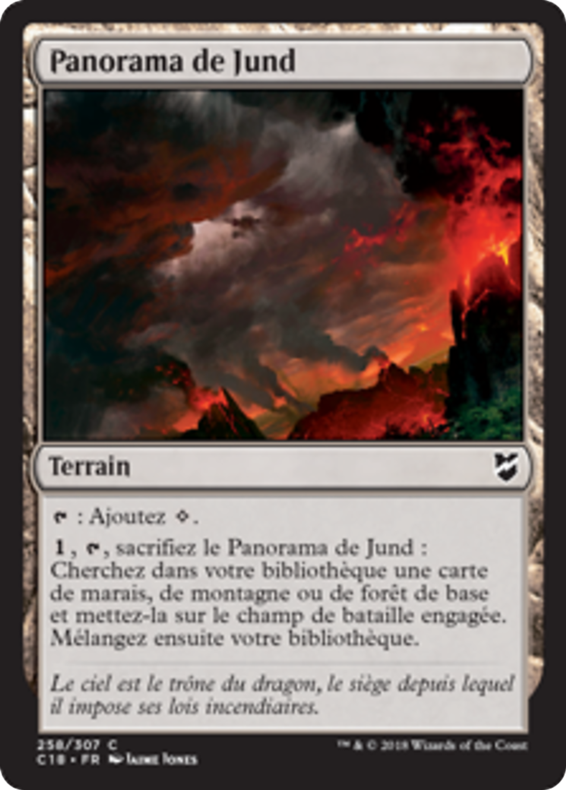 Panorama de Jund — Commander 2018 — Magic: The Gathering