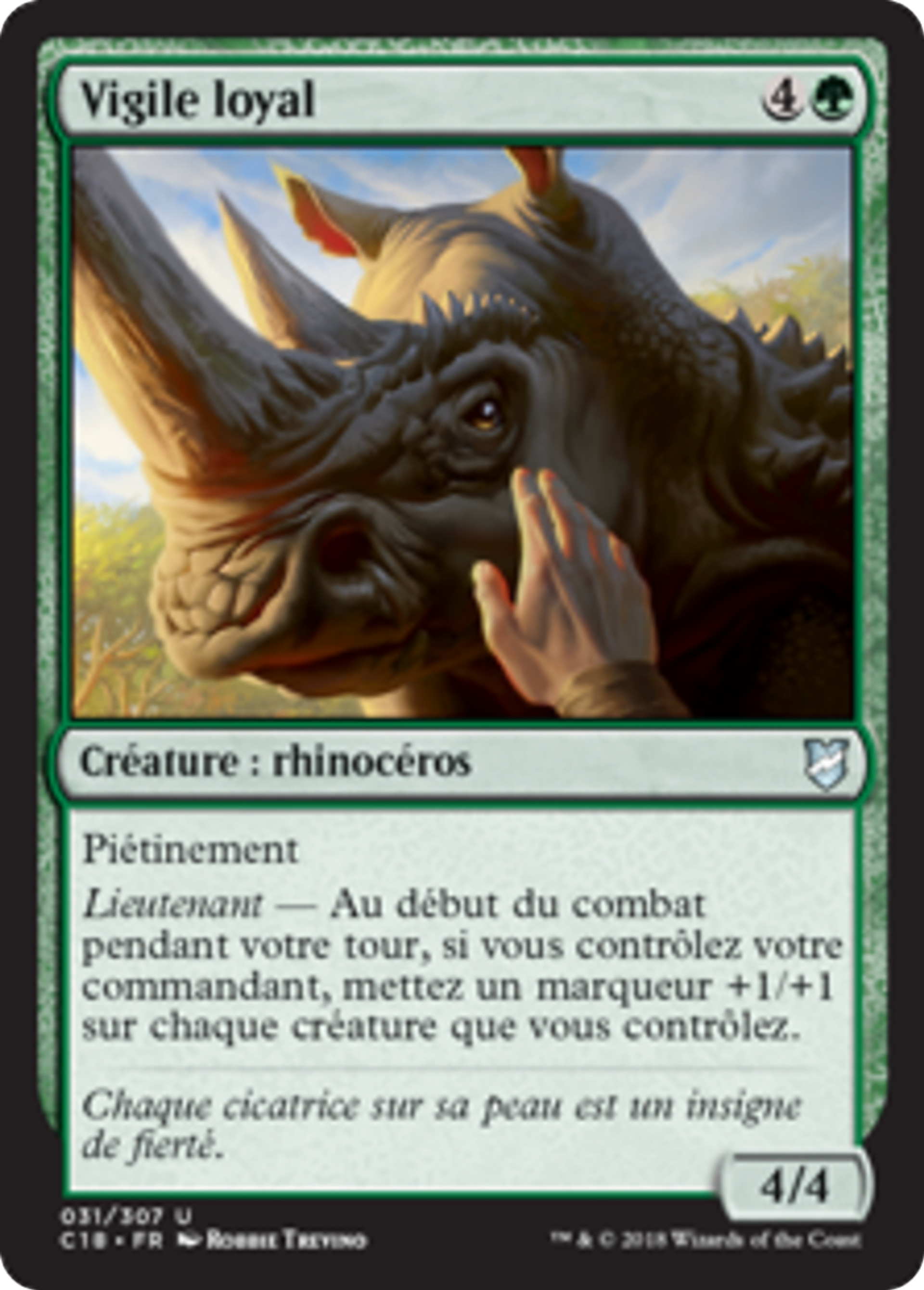 Vigile loyal — Commander 2018 — Magic: The Gathering