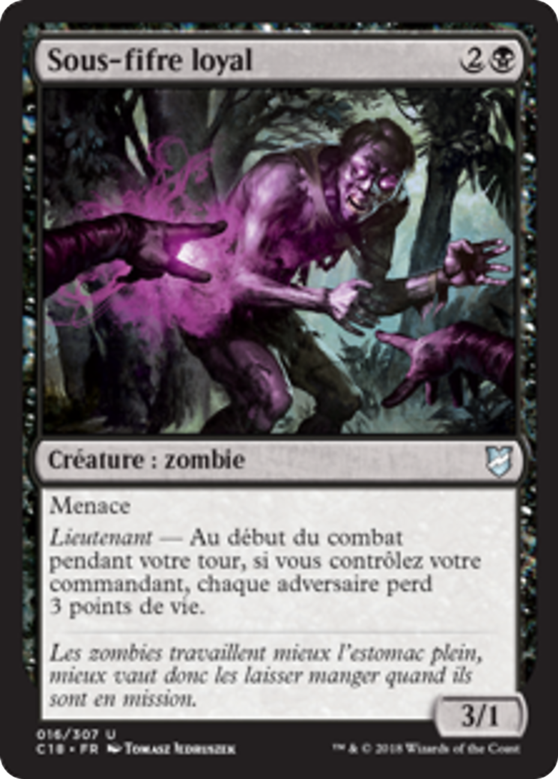 Sous-fifre loyal — Commander 2018 — Magic: The Gathering