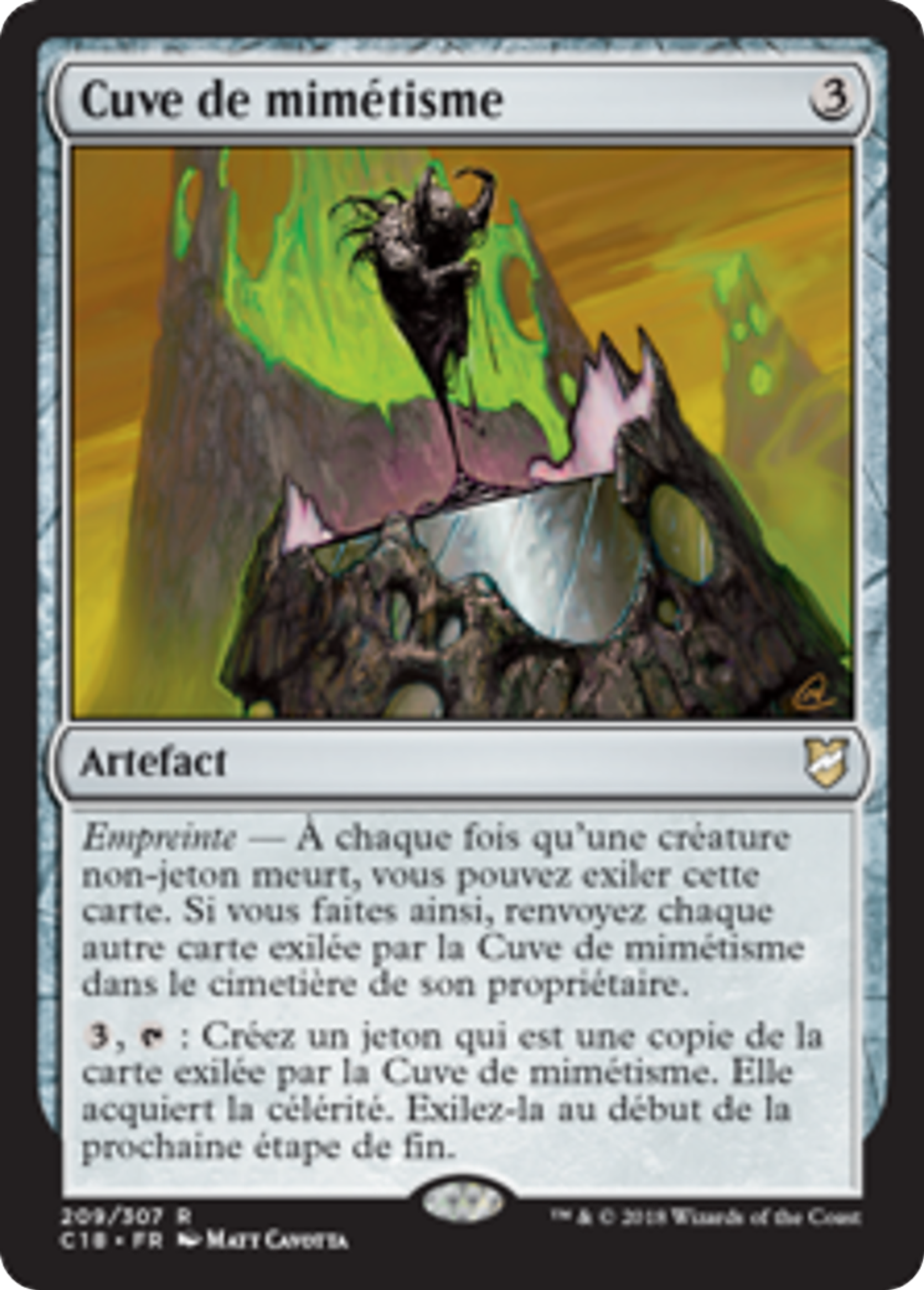 Cuve de mimétisme — Commander 2018 — Magic: The Gathering