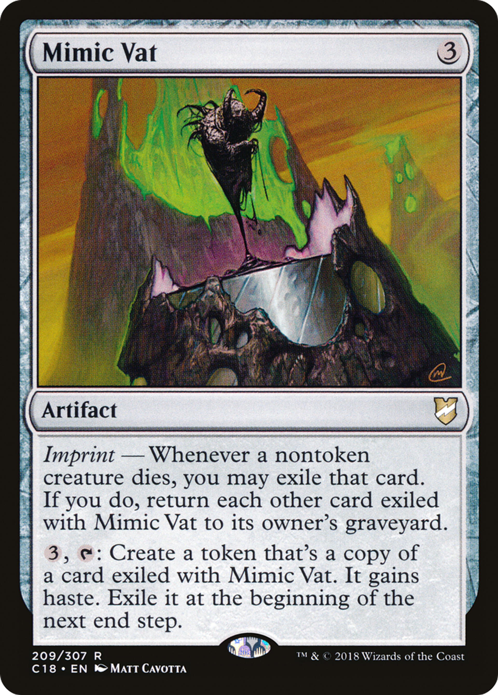 Mimic Vat — Commander 2018 — Magic: The Gathering