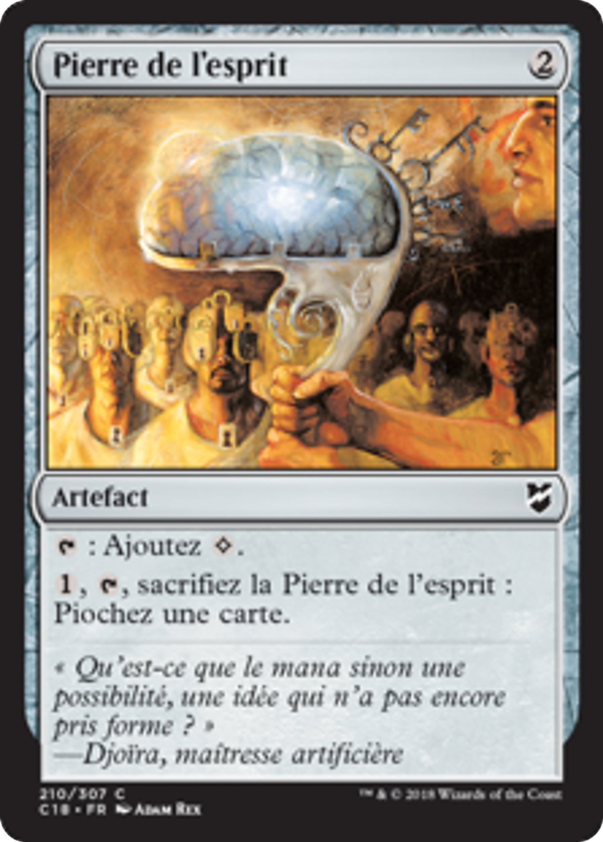 Pierre de l'esprit — Commander 2018 — Magic: The Gathering