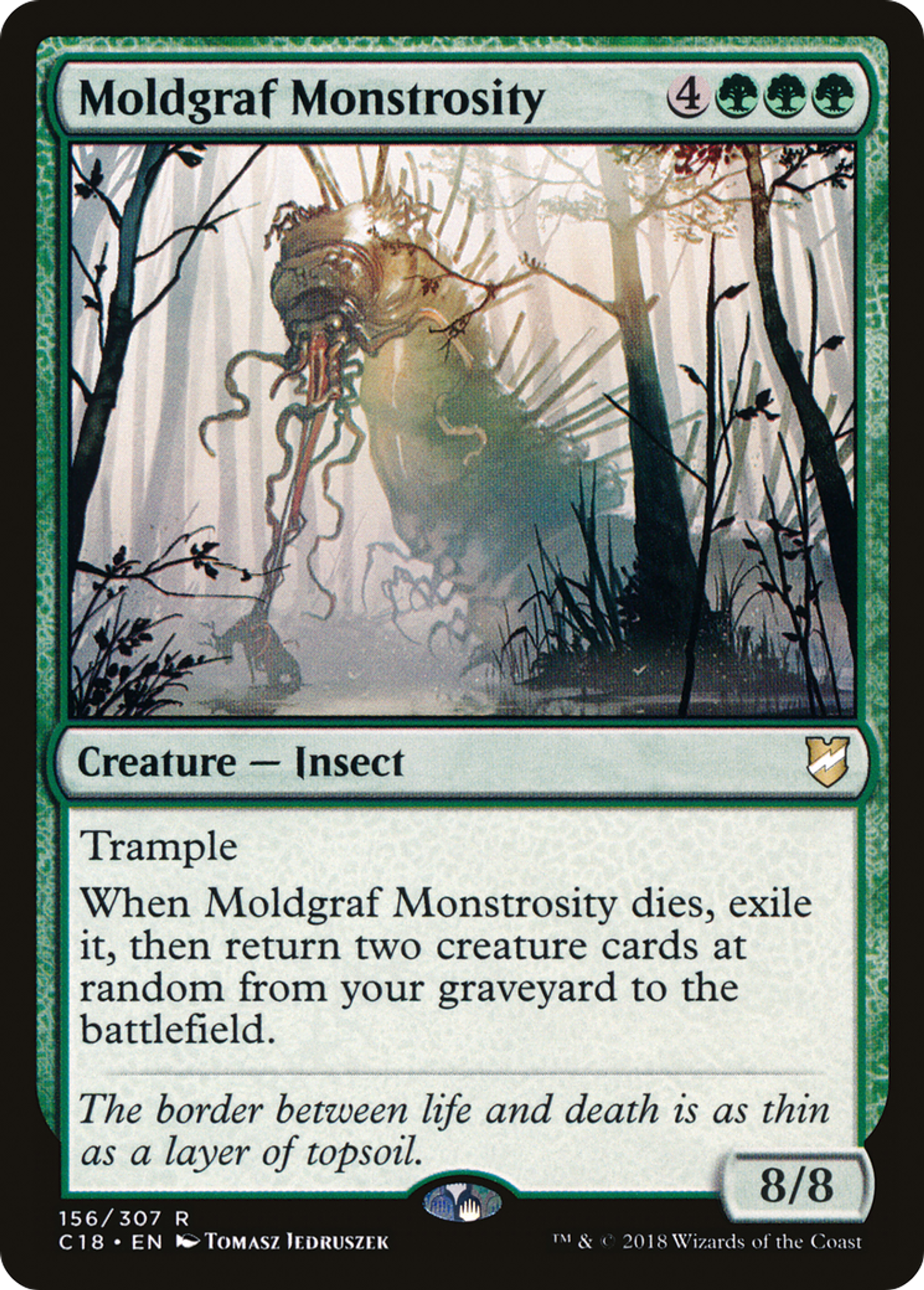 Moldgraf Monstrosity — Commander 2018 — Magic: The Gathering