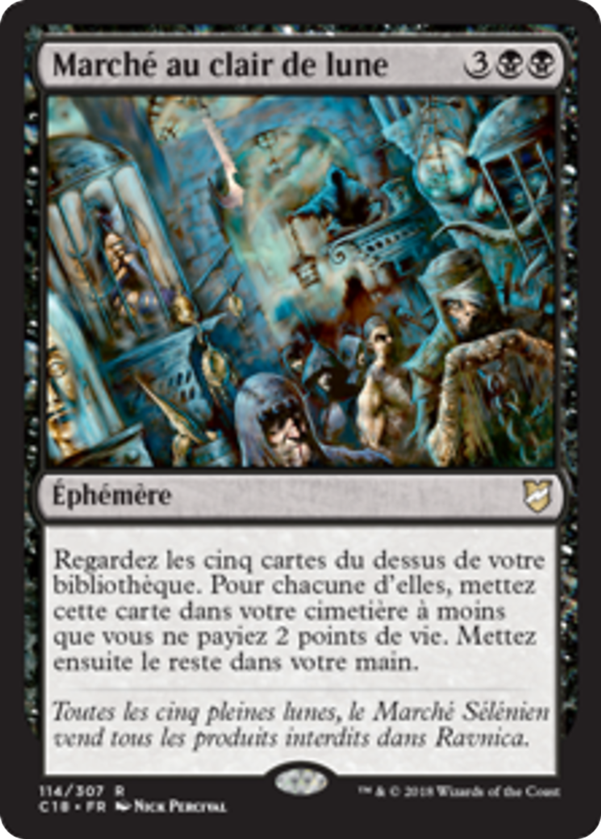 Marché au clair de lune — Commander 2018 — Magic: The Gathering