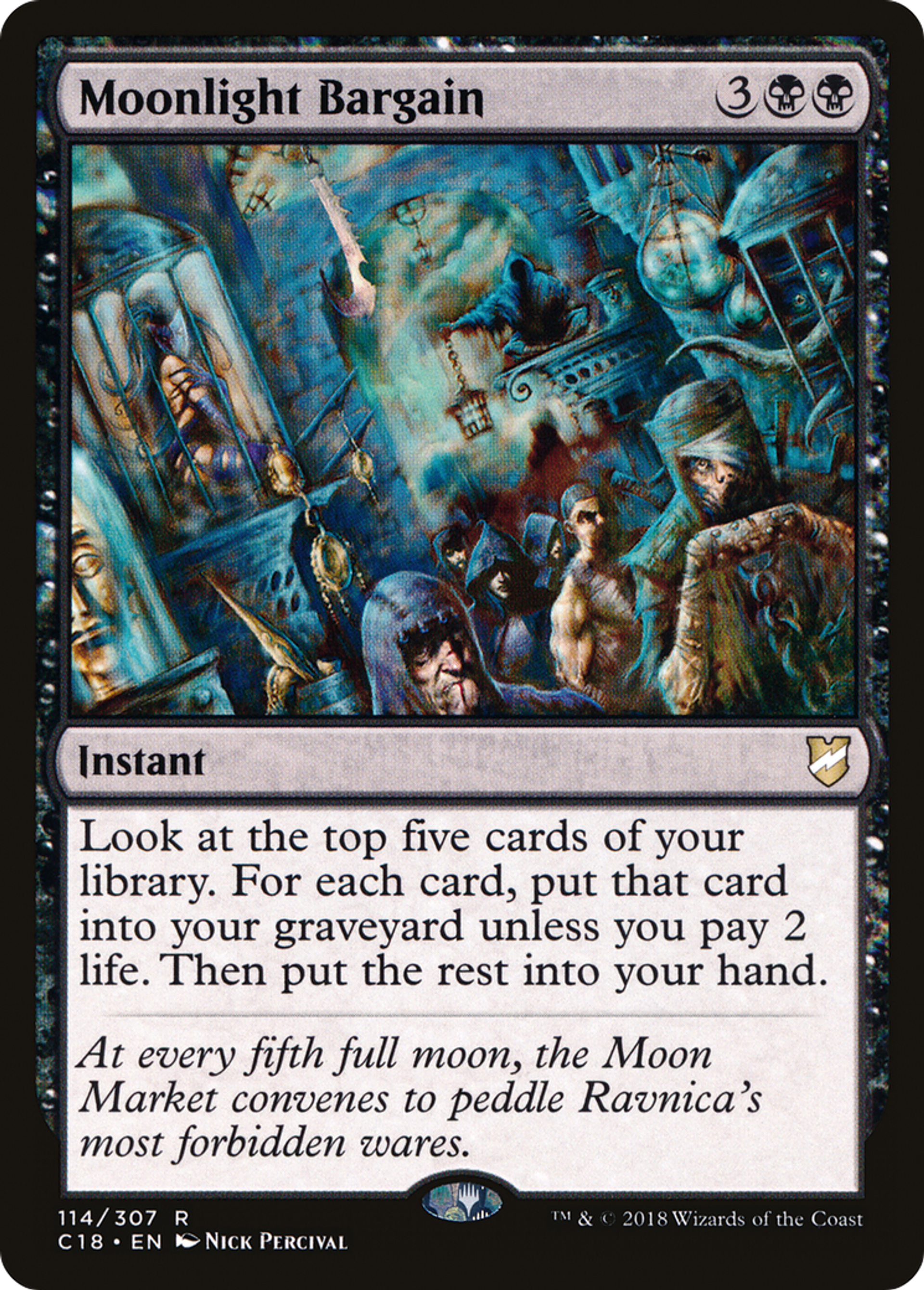 Marché au clair de lune — Commander 2018 — Magic: The Gathering