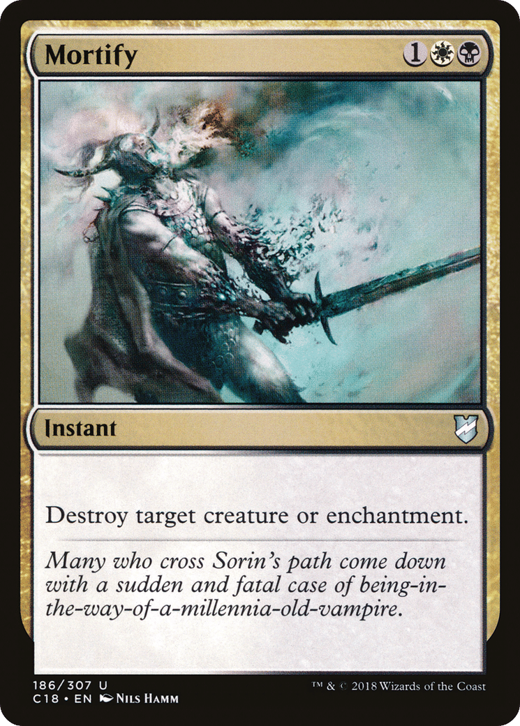 Mortify — Commander 2018 — Magic: The Gathering