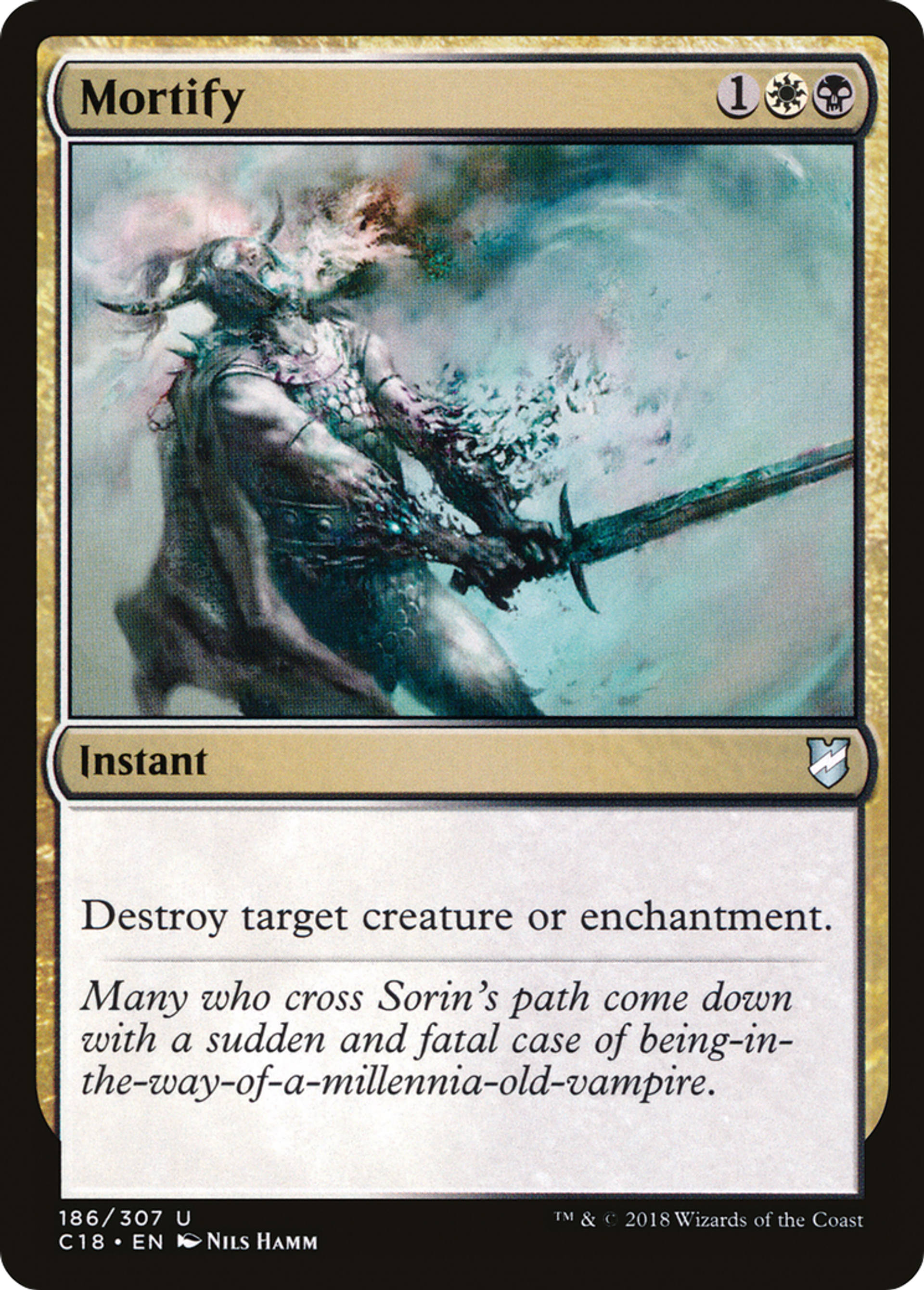 Mortify — Commander 2018 — Magic: The Gathering
