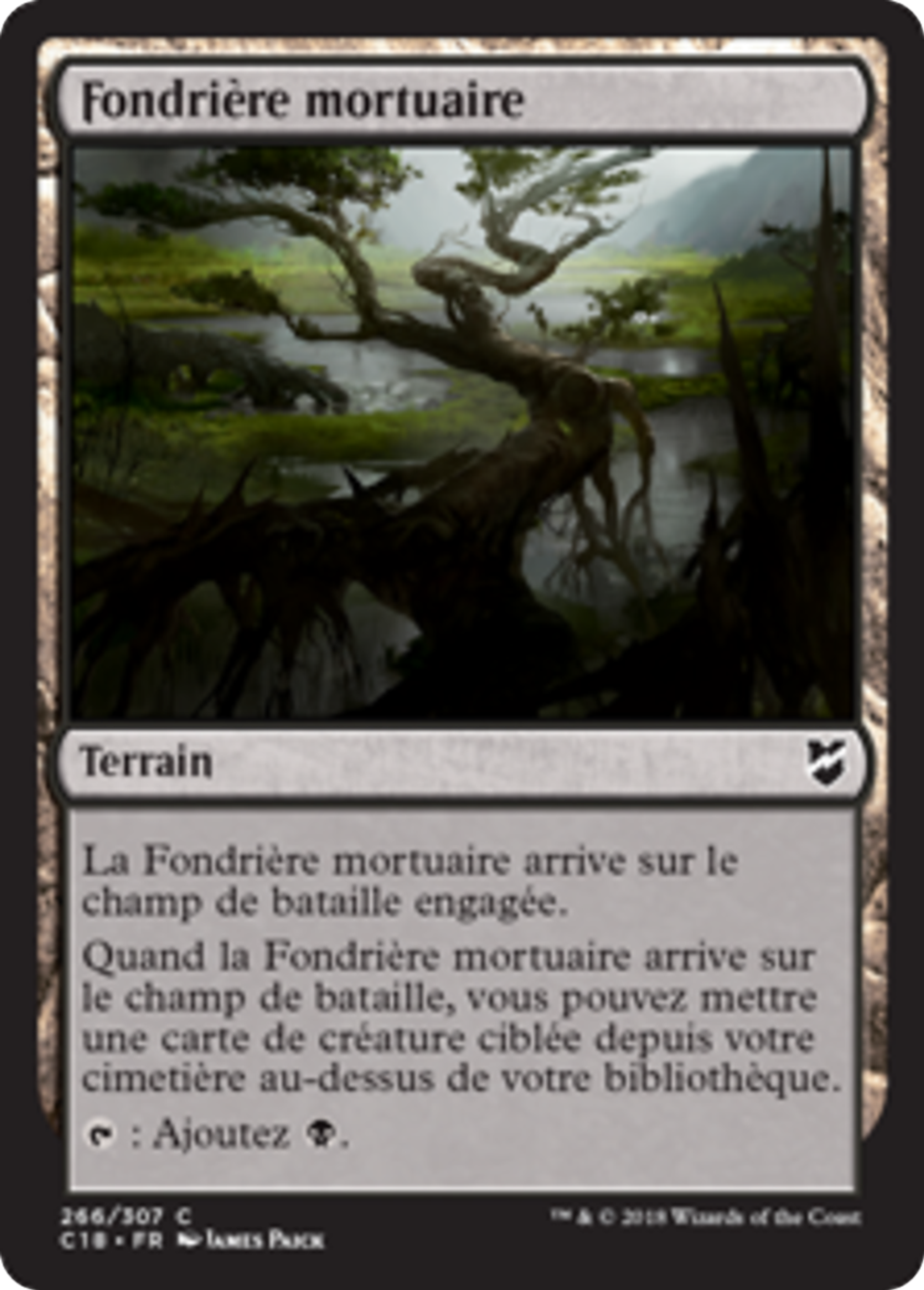 Fondrière mortuaire — Commander 2018 — Magic: The Gathering