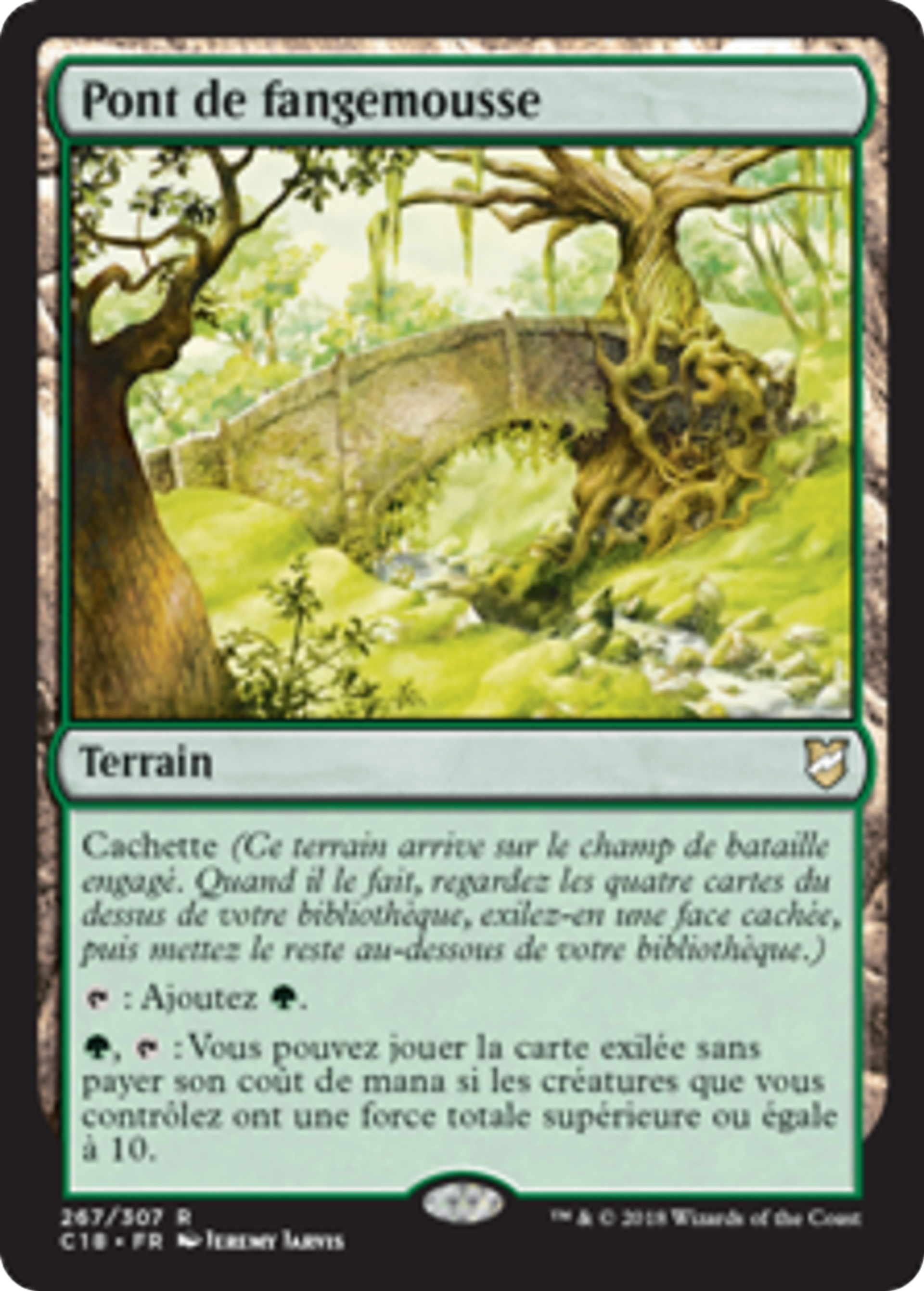 Pont de fangemousse — Commander 2018 — Magic: The Gathering